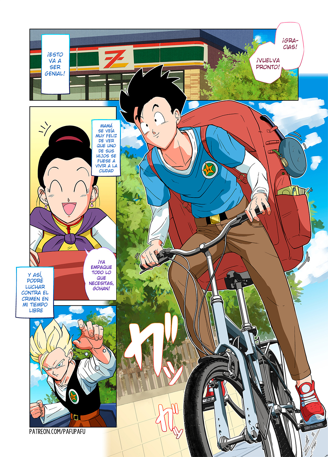 [PafuPafu] Gohan vs Erasa! (Dragon Ball XXX)
