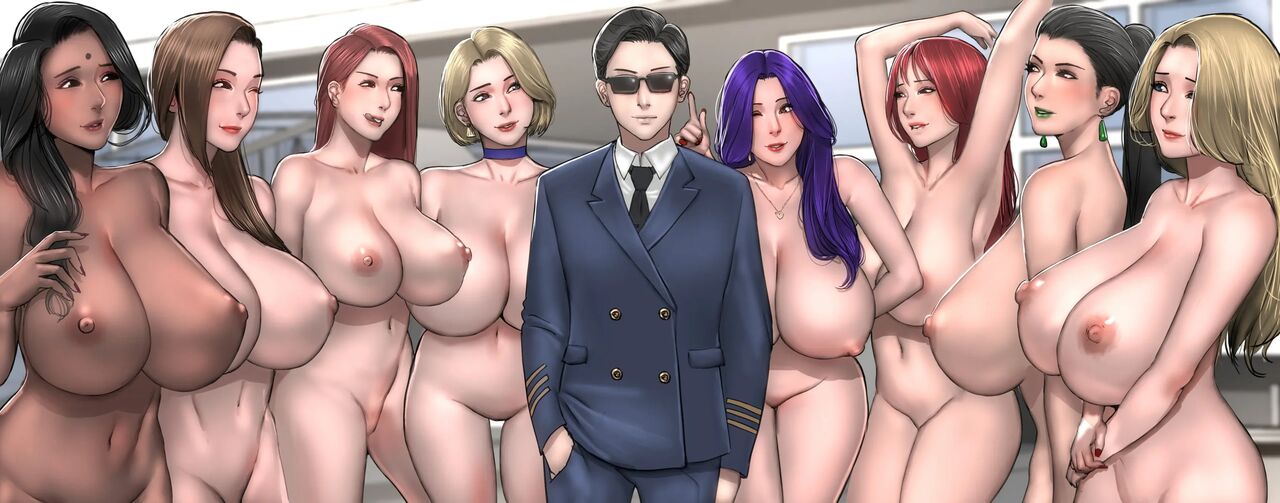 [Scarlett Ann] MILF AIRLINE (Comic Porn)