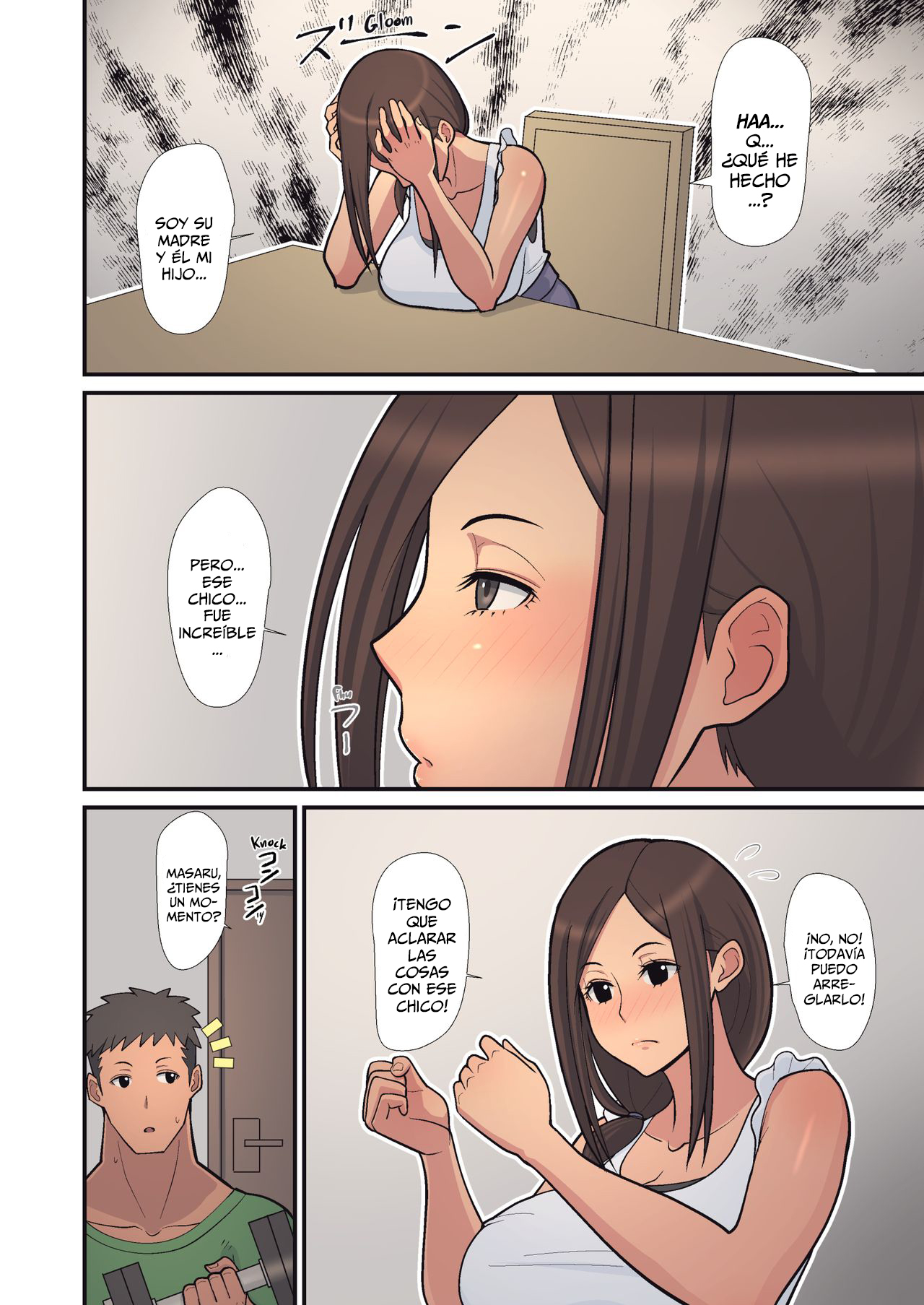 [Harapeko Teishoku (Sueyuu)] The Reason She Turned From a Mother to a Perverted Mother (Comic Porn)