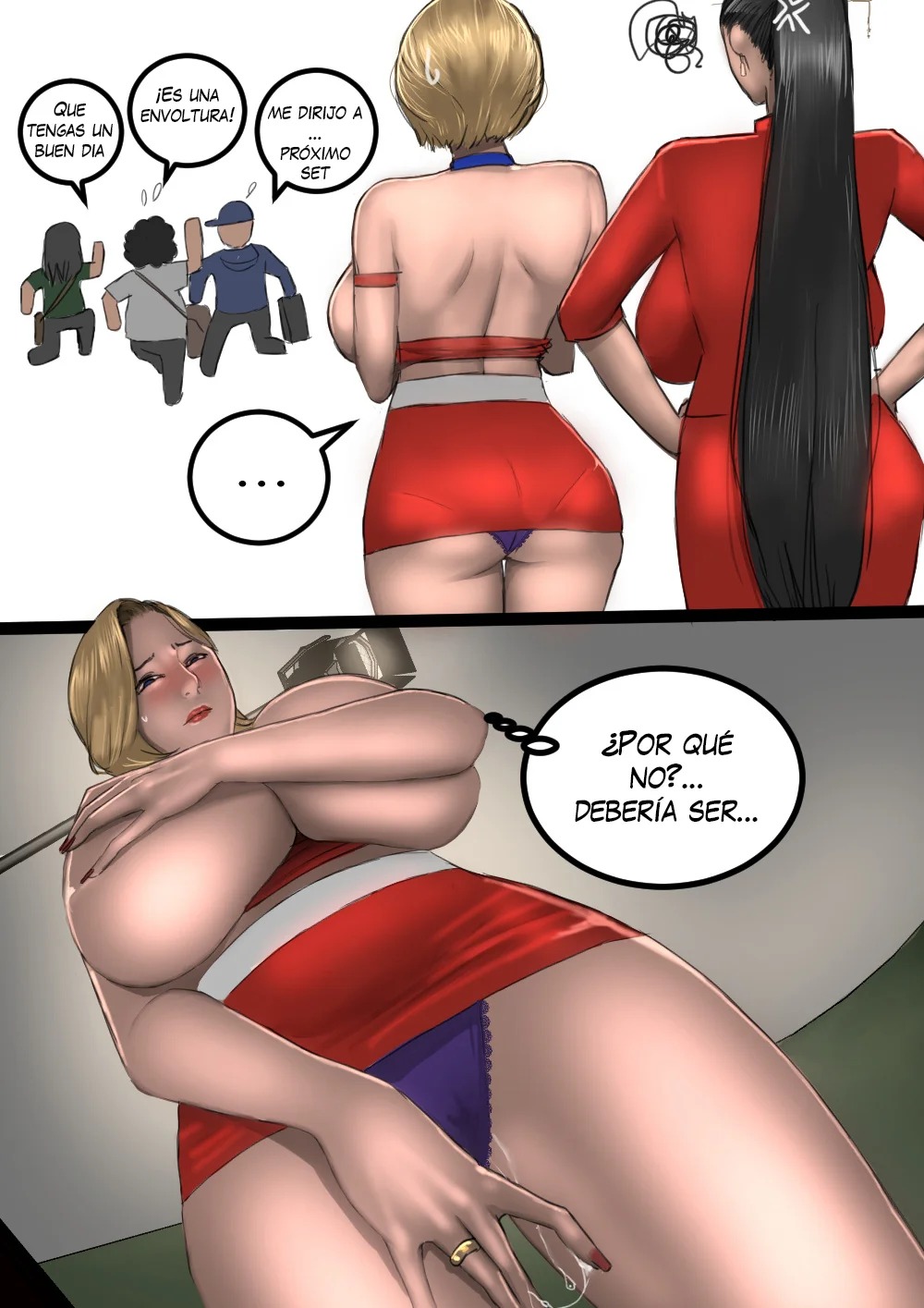 [Scarlett Ann] MILF AIRLINE (Comic Porn)