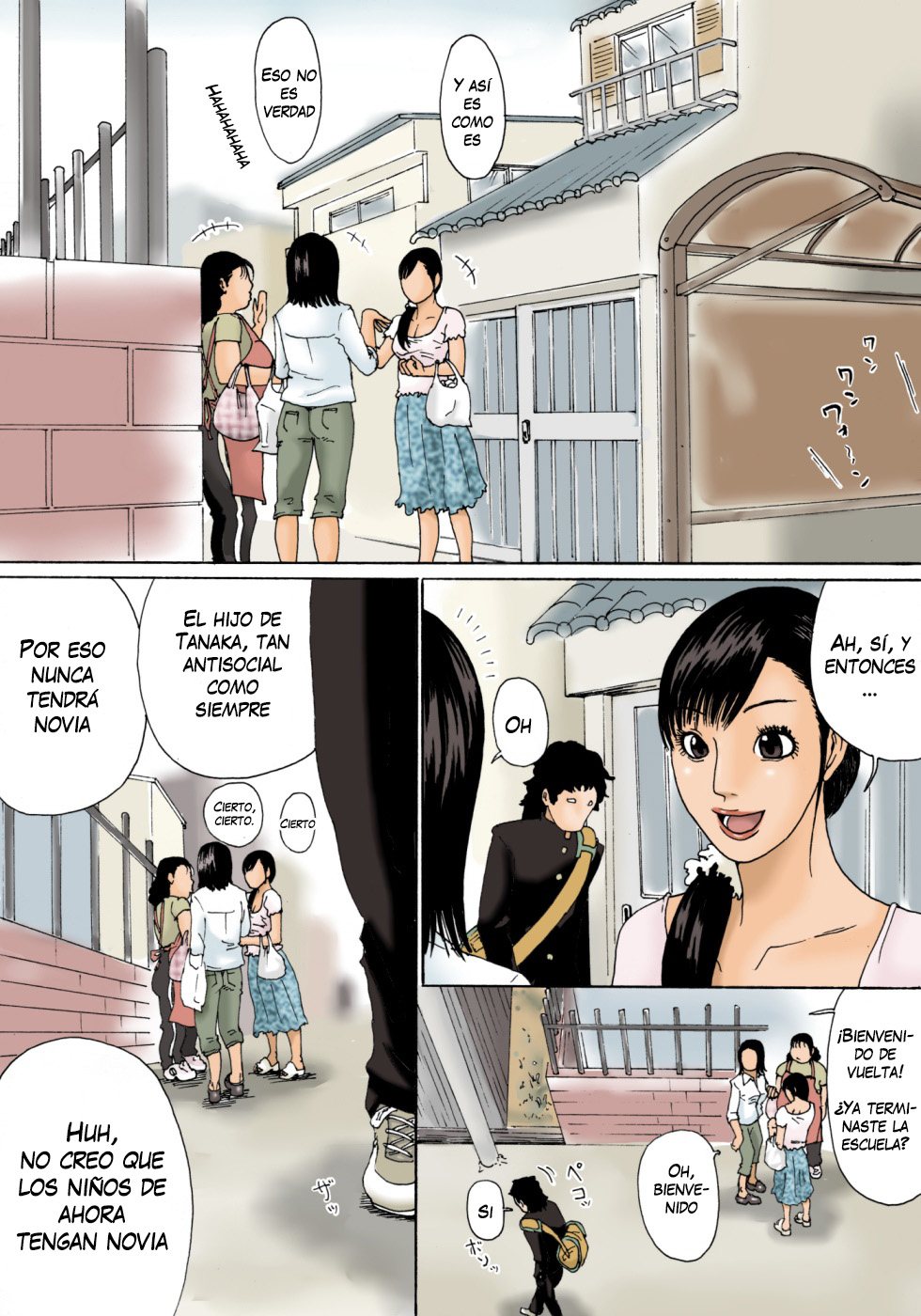 [Zaidan Kiyokawa] Settle it with mom (Comic Porn)