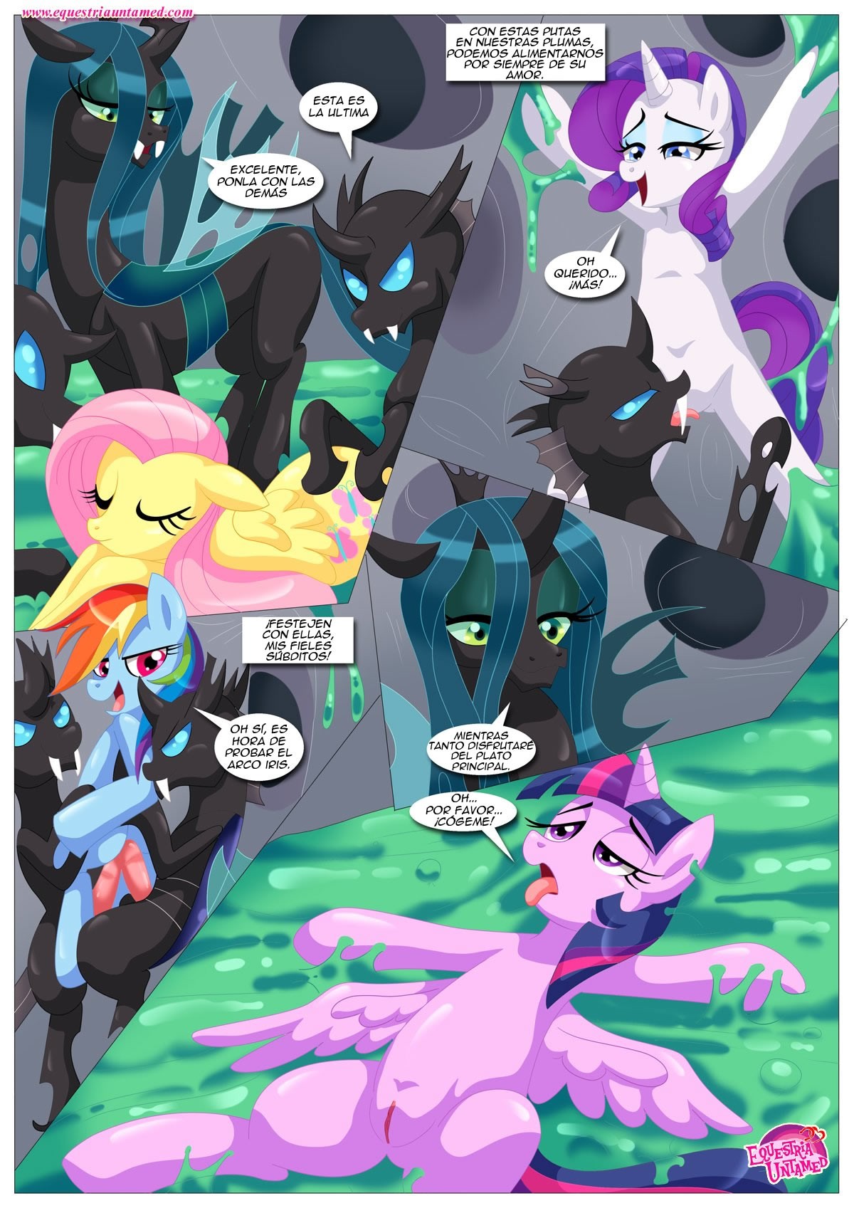 [Palcomix] Lujuria Disfrazada (My Little Pony Friendship is Magic)