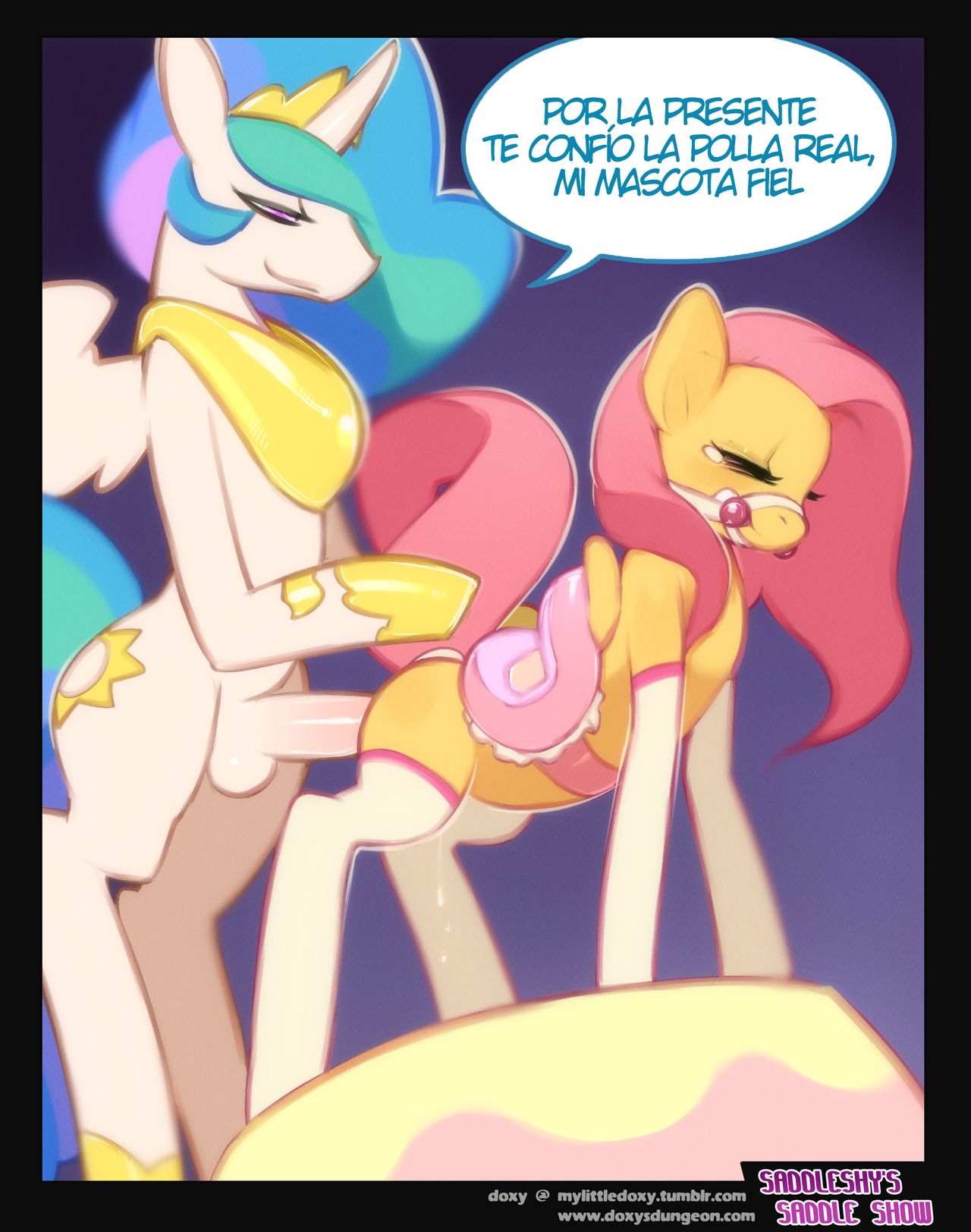 [Doxy] Saddleshy's Saddle Show (My Little Pony)