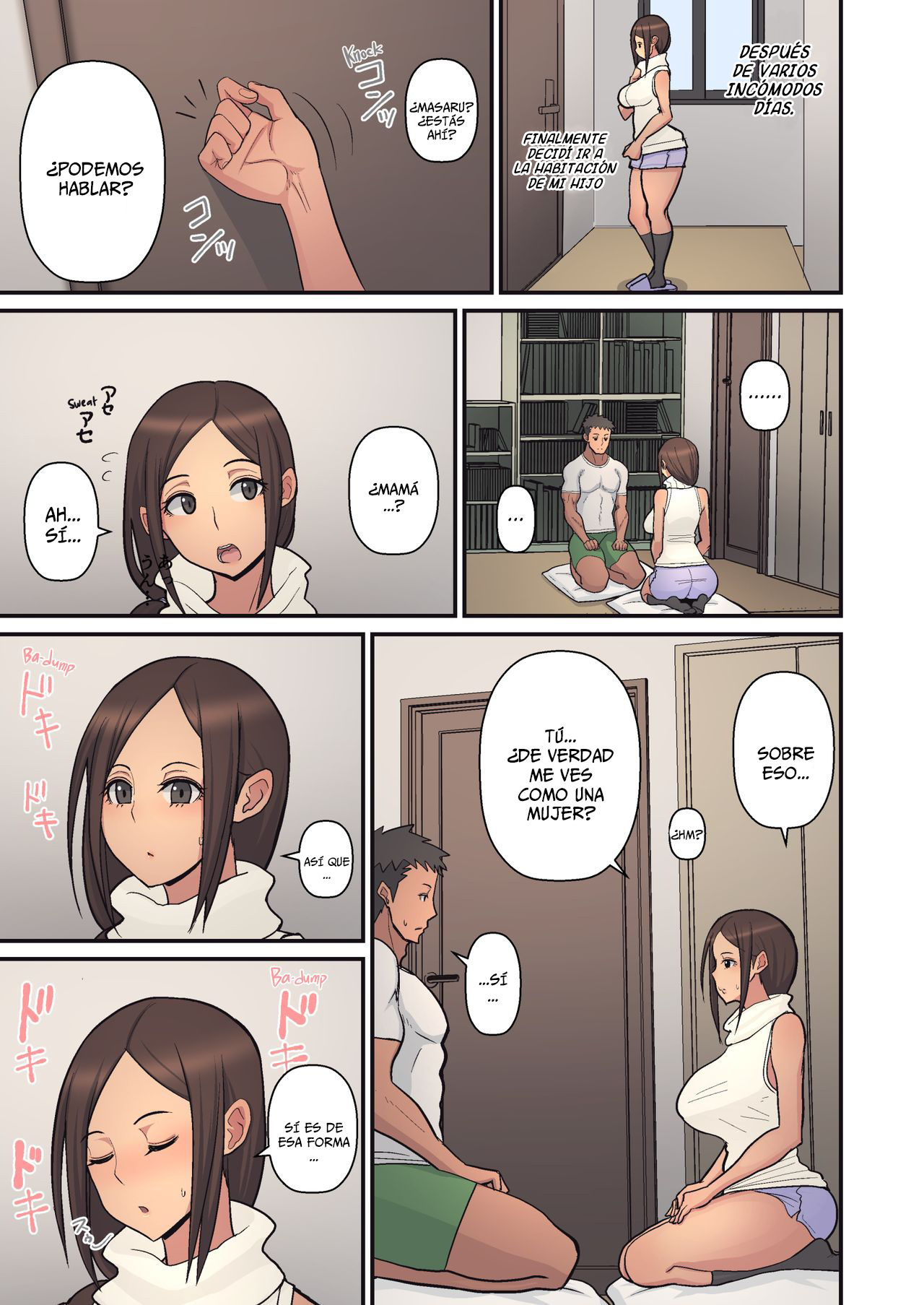 [Harapeko Teishoku (Sueyuu)] The Reason She Turned From a Mother to a Perverted Mother (Comic Porn)
