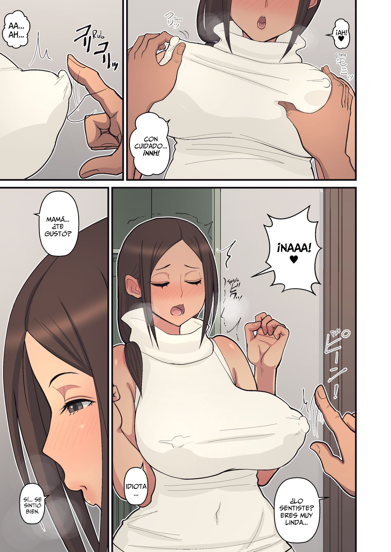 [Harapeko Teishoku (Sueyuu)] The Reason She Turned From a Mother to a Perverted Mother (Comic Porn)