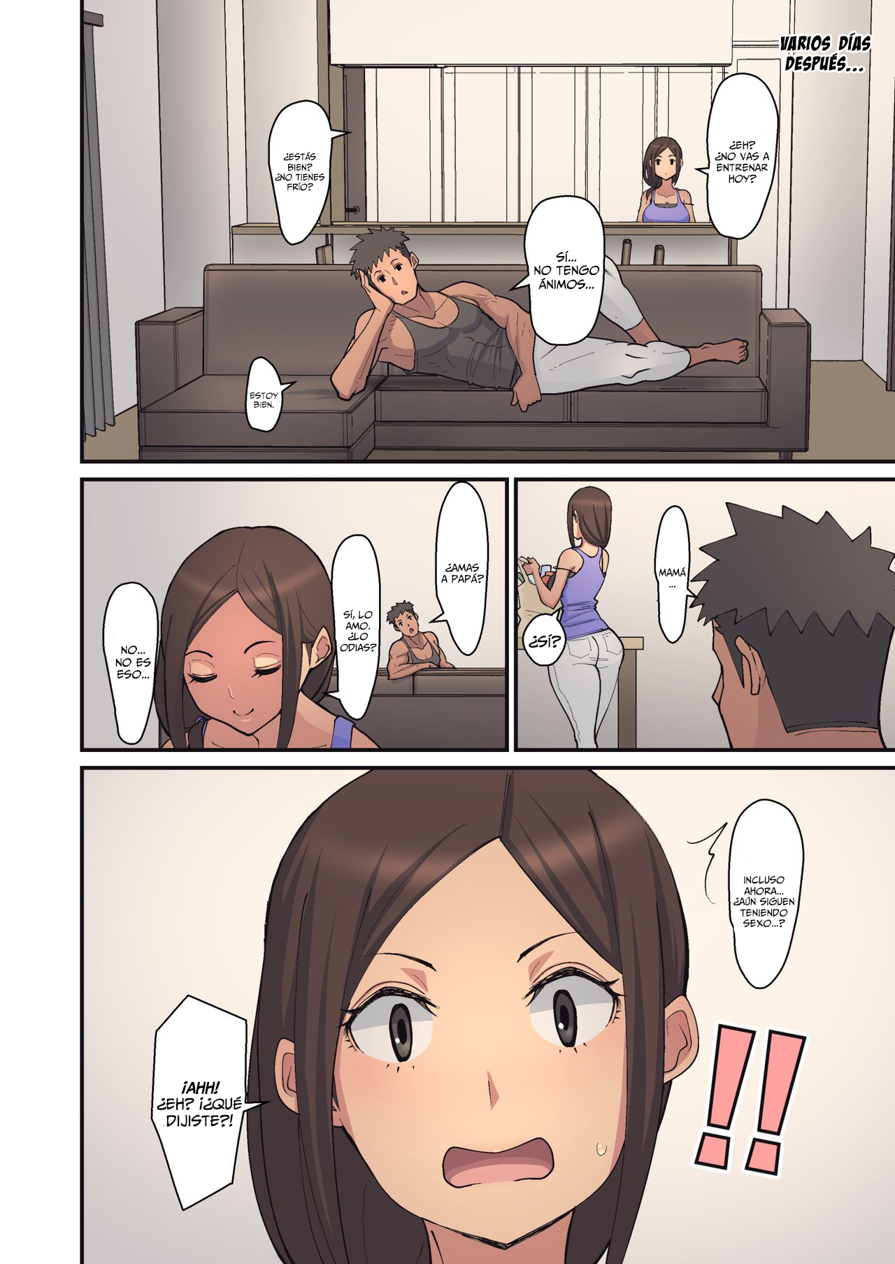 [Harapeko Teishoku (Sueyuu)] The Reason She Turned From a Mother to a Perverted Mother (Comic Porn)