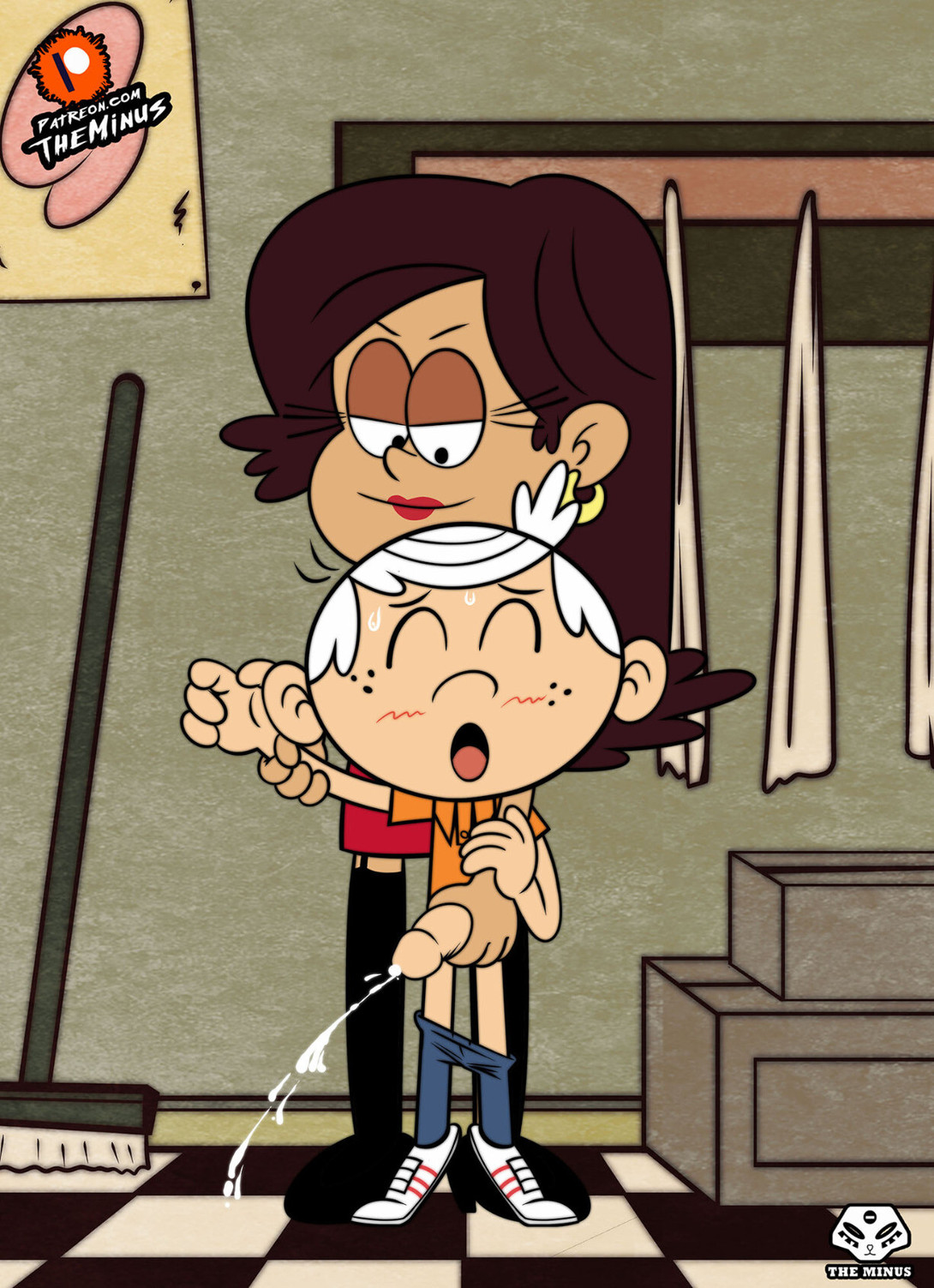 [The Minus] LINCOLN x Ms DIMARTINO (The Loud House)