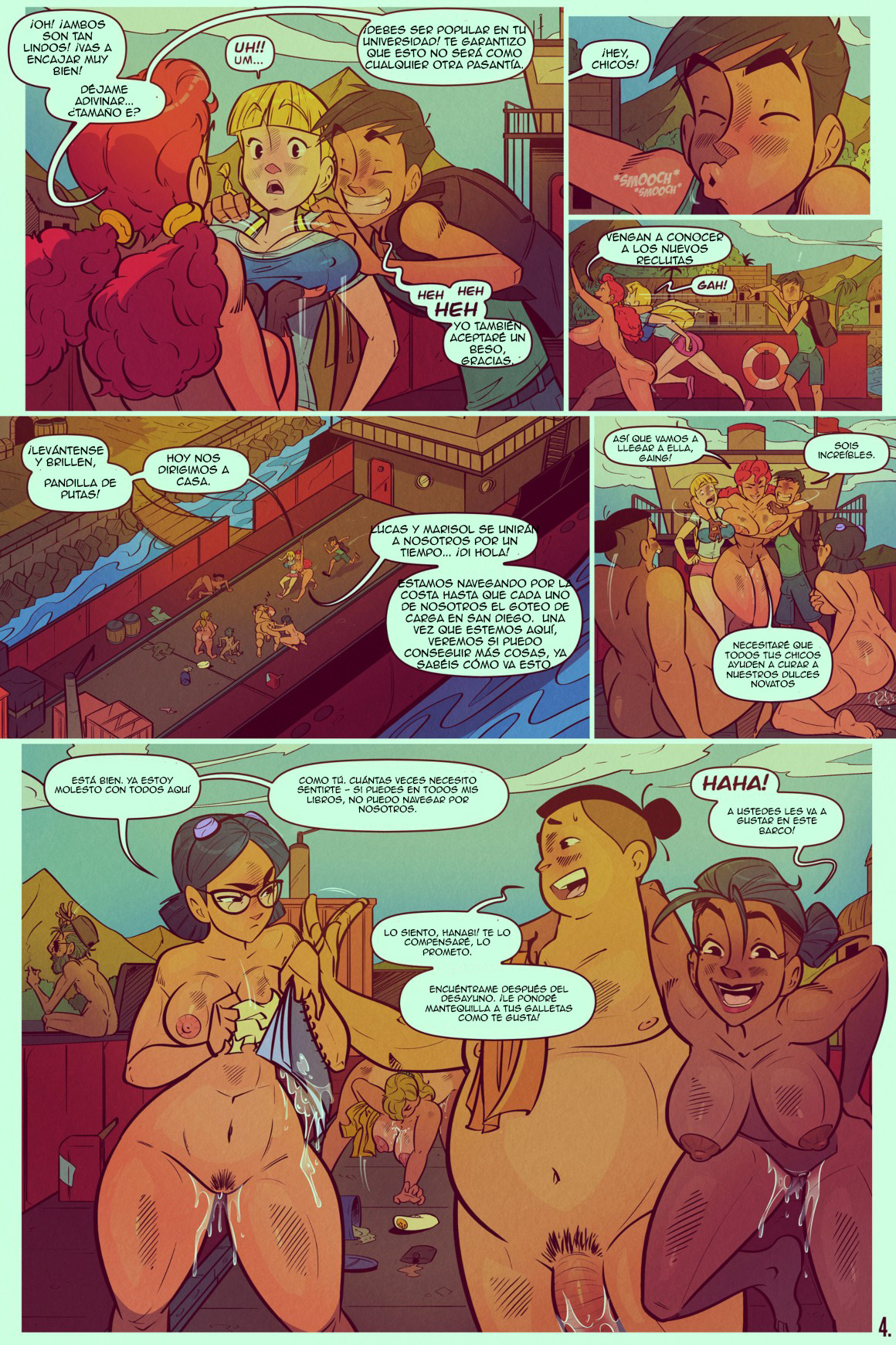 [Made From Lazers] Captain Connie (Comic Porn)