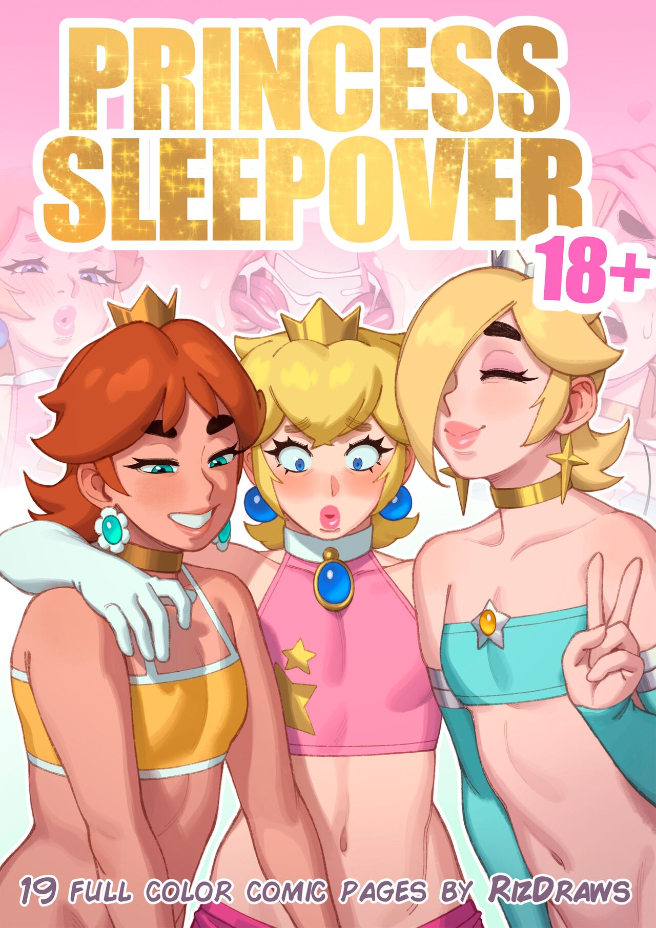 [Rizdraws] PRINCESS Sleepover (Mario Bros)