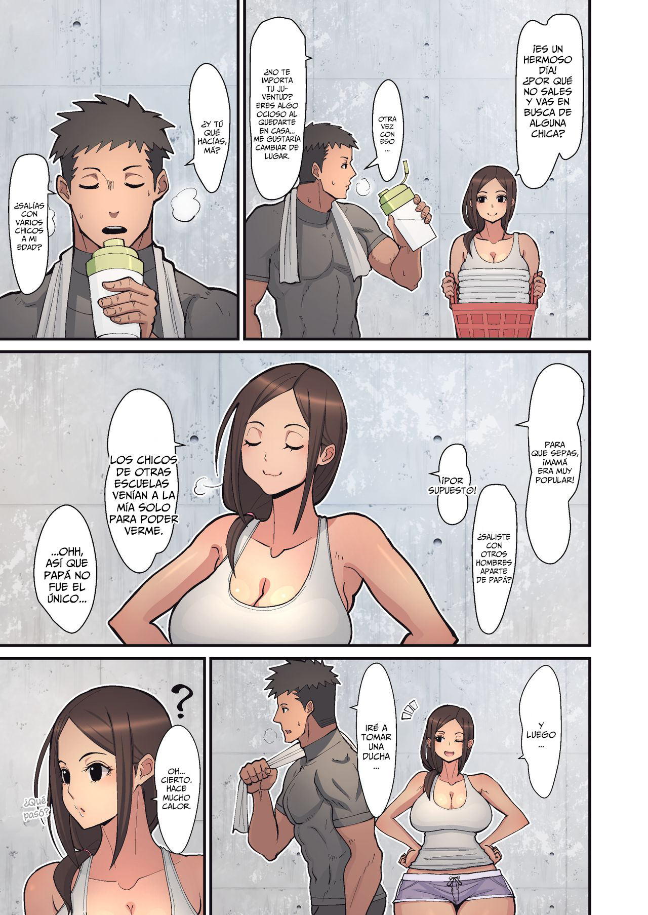 [Harapeko Teishoku (Sueyuu)] The Reason She Turned From a Mother to a Perverted Mother (Comic Porn)