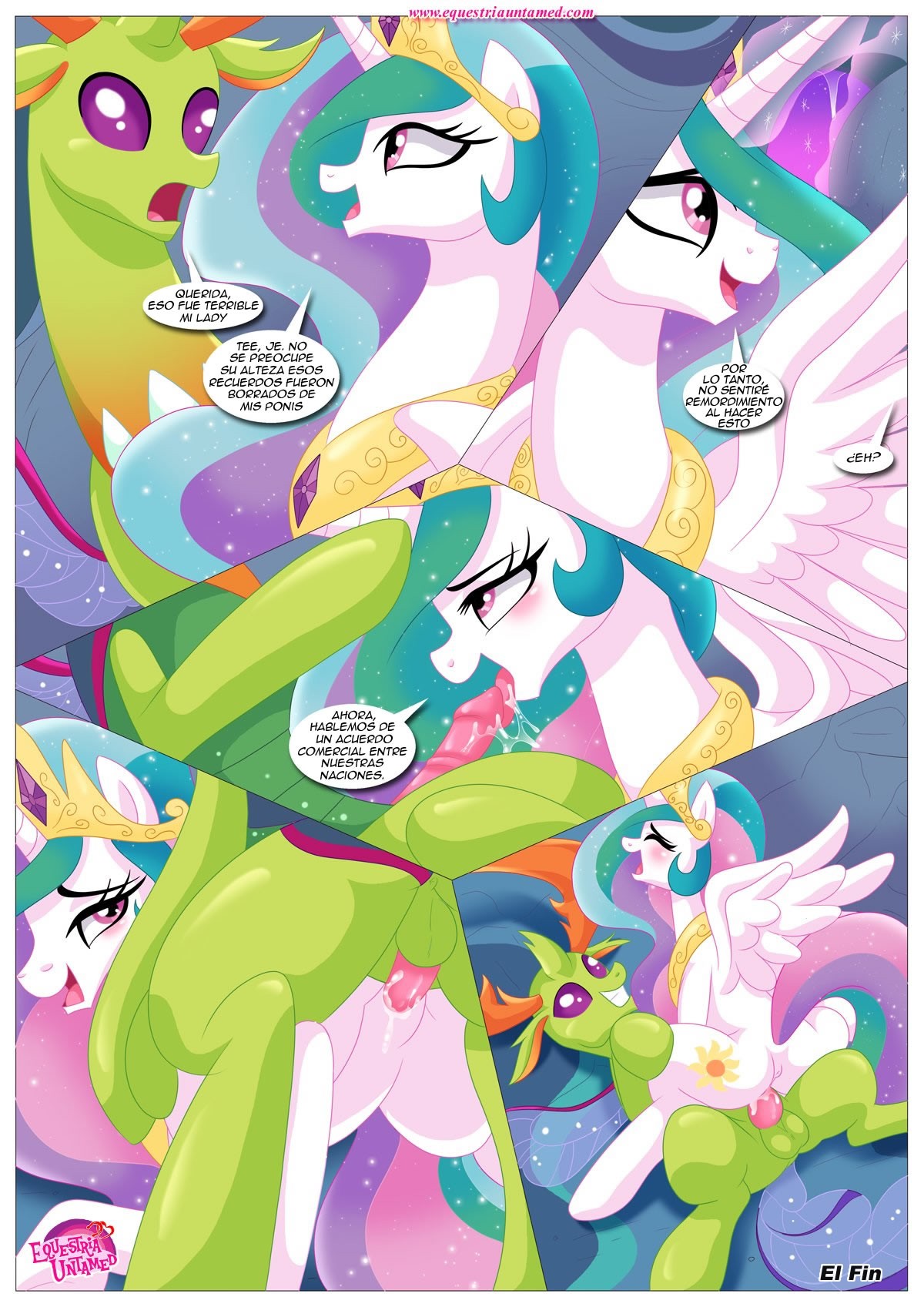 [Palcomix] Lujuria Disfrazada (My Little Pony Friendship is Magic)