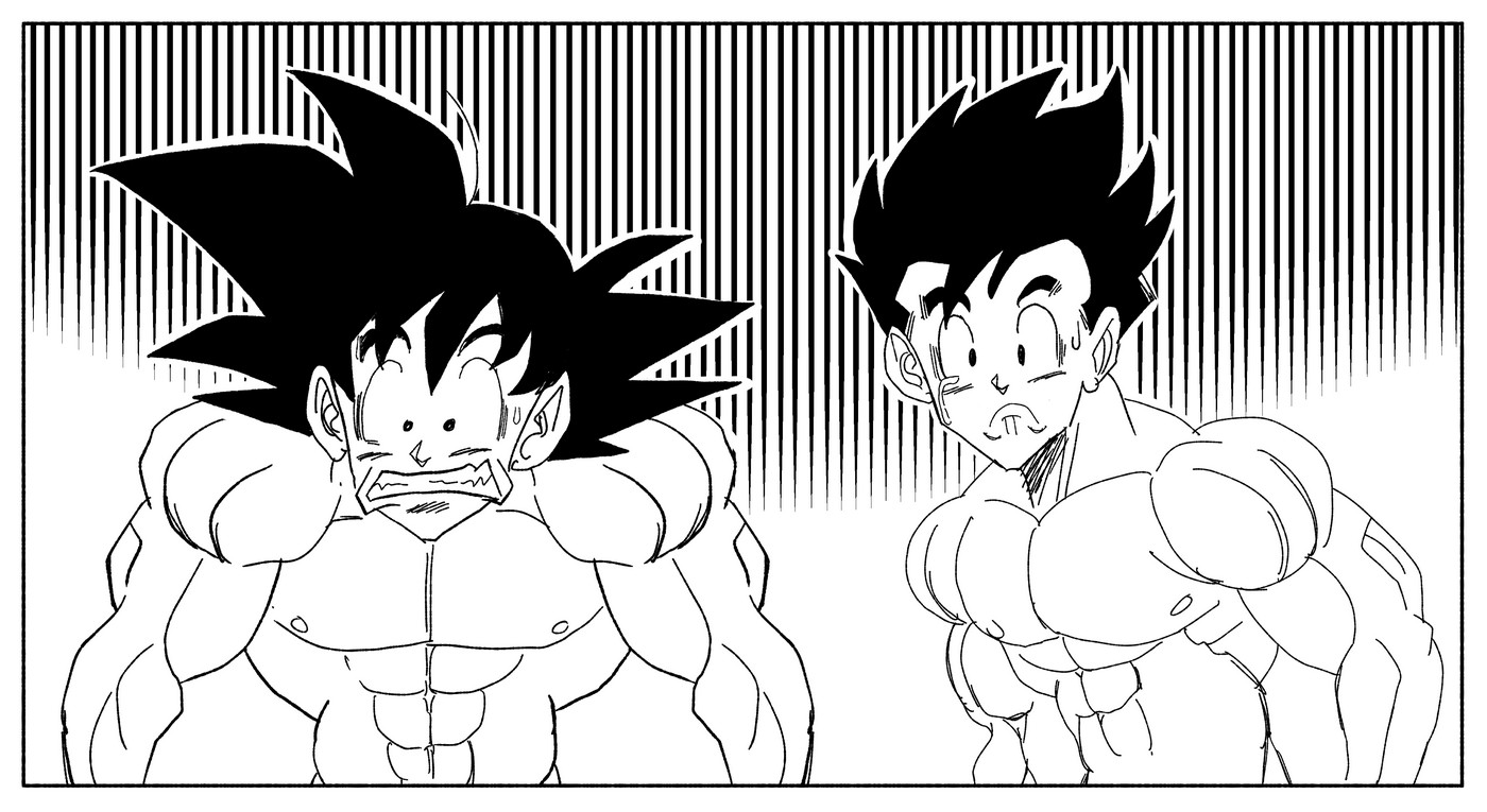 [DOOMPYPOMP] TRUE ALPHA SAIYAN COMMISSION (Dragon Ball Z)