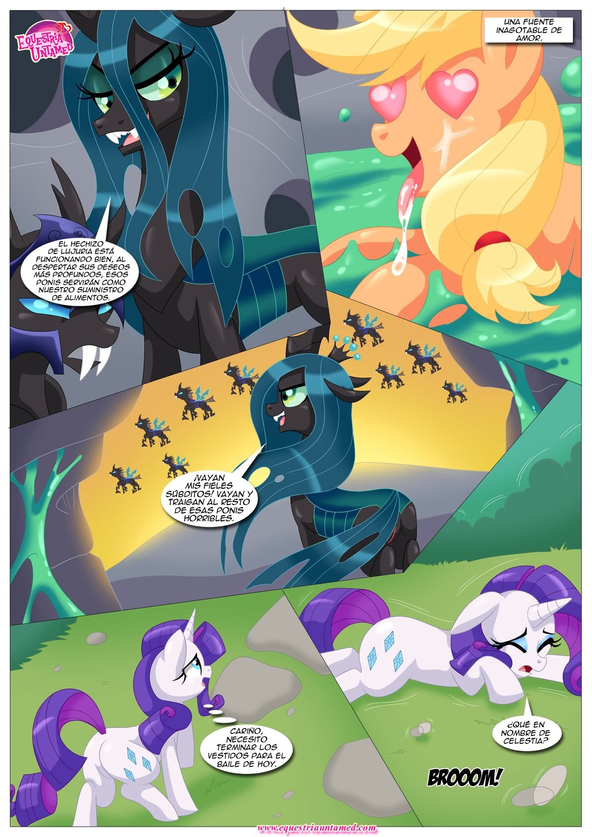 [Palcomix] Lujuria Disfrazada (My Little Pony Friendship is Magic)