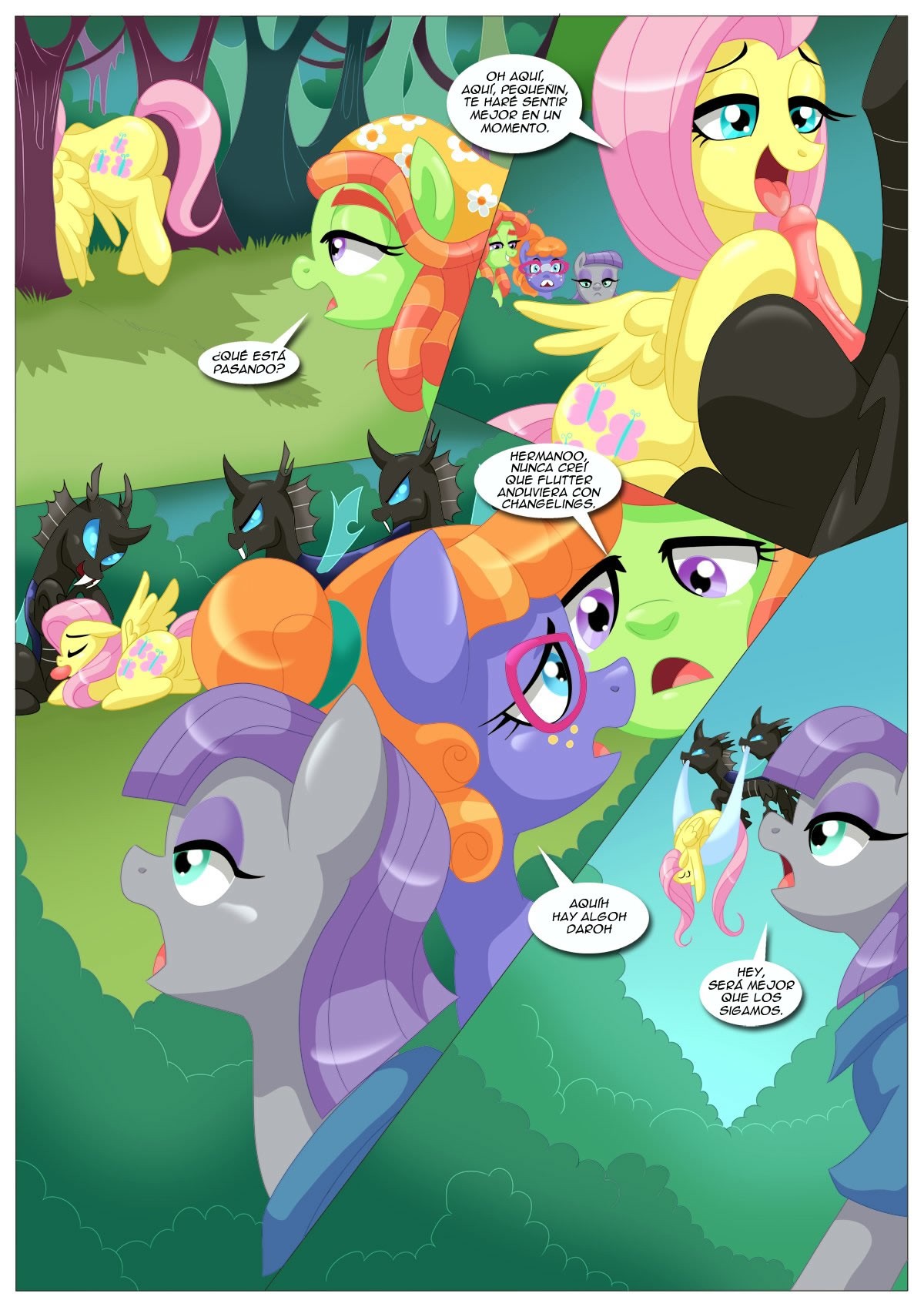 [Palcomix] Lujuria Disfrazada (My Little Pony Friendship is Magic)