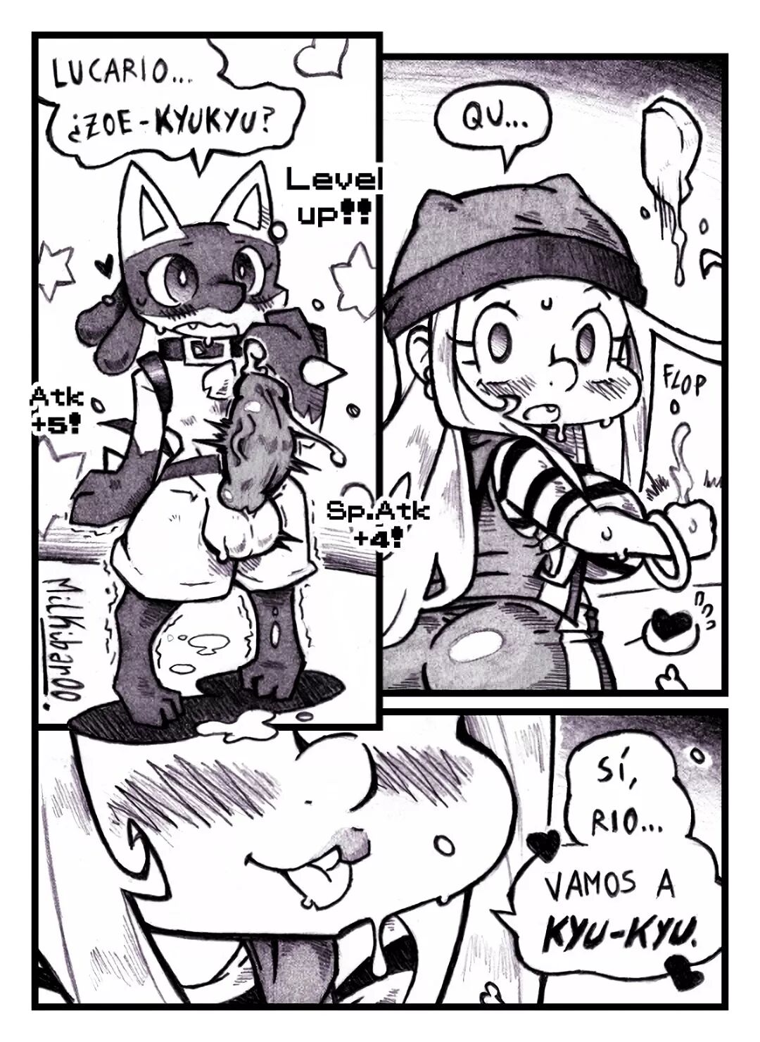 [Milkibar00] Cuidame el Lucario 3 (Pokemon)