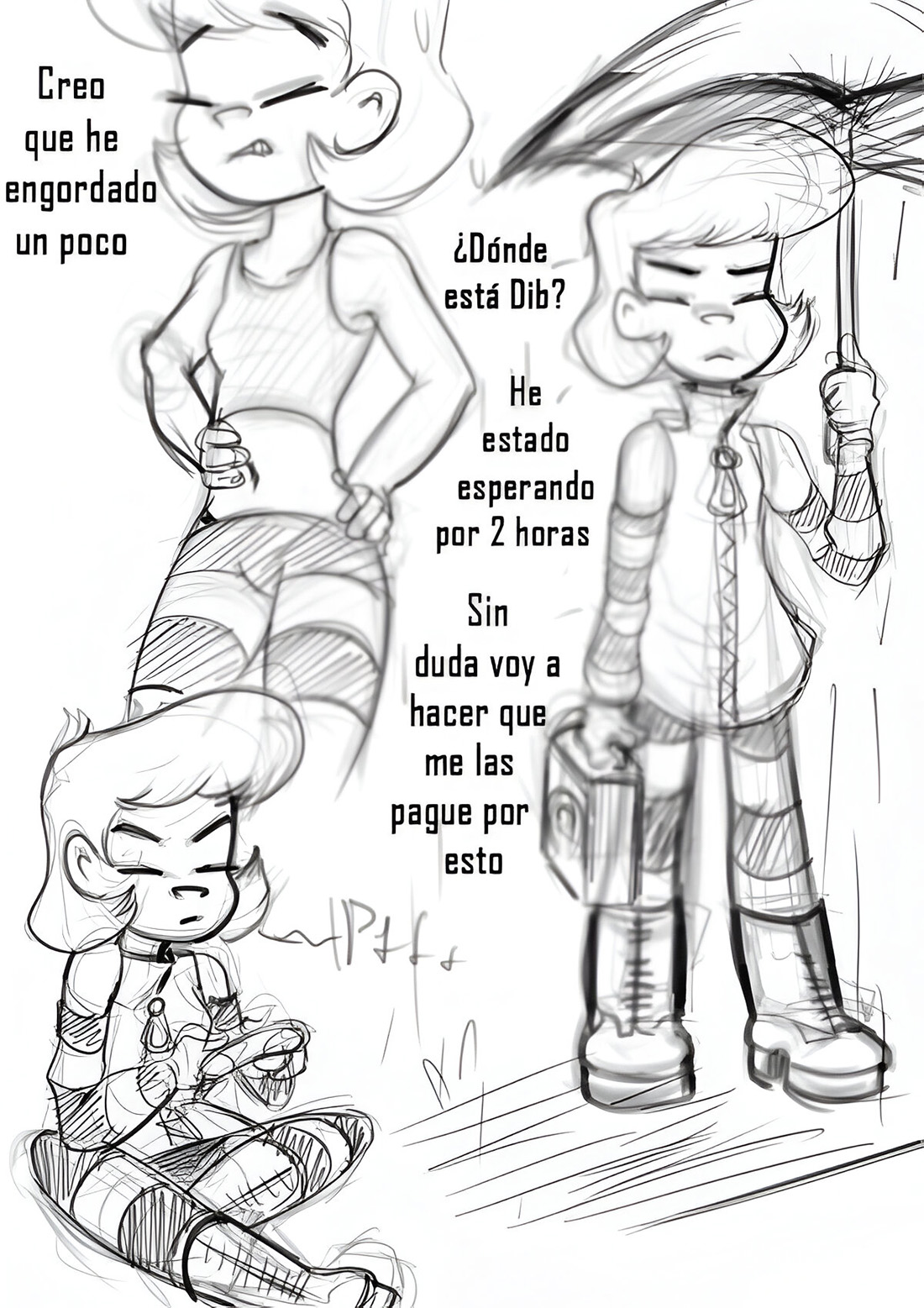 [Anont] Normal day life of MEMBRANES SIBLING (Invasor Zim)