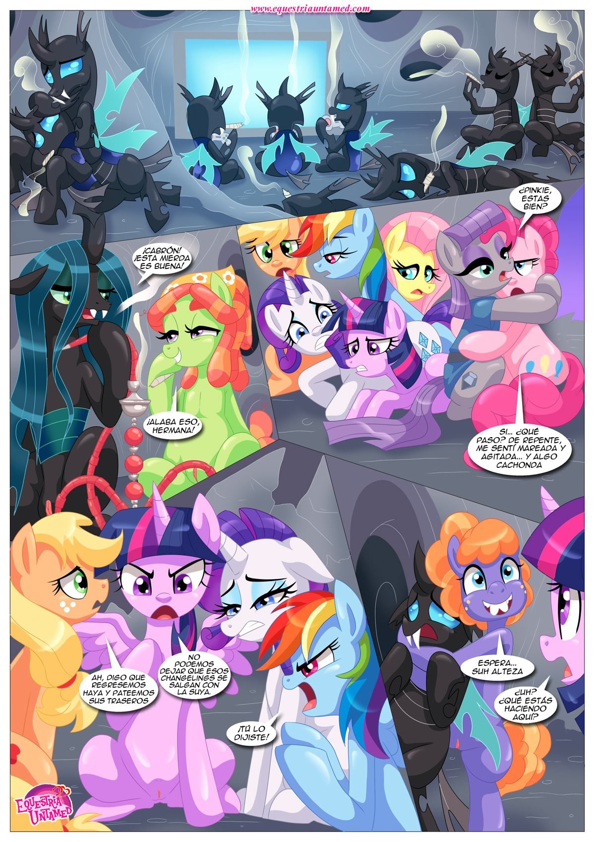 [Palcomix] Lujuria Disfrazada (My Little Pony Friendship is Magic)