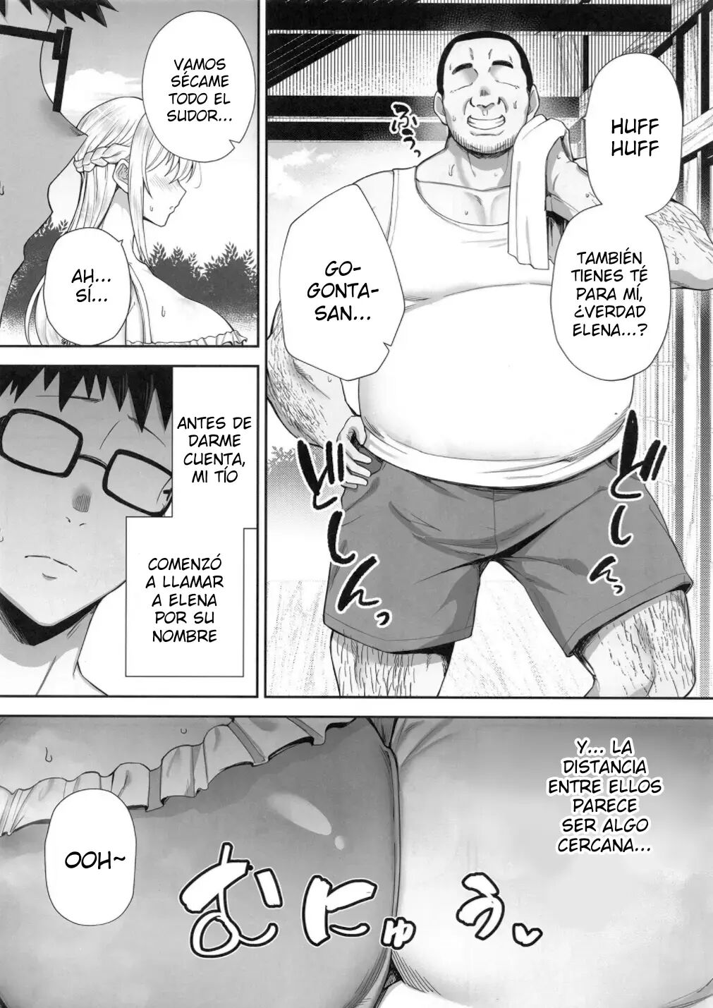 [G.G.BLUE (Gagarin Kichi)] Mi Esposa Tetona Se Está Follando A Mi Tío A Mis Espaldas 2 (Doujins Hentai)