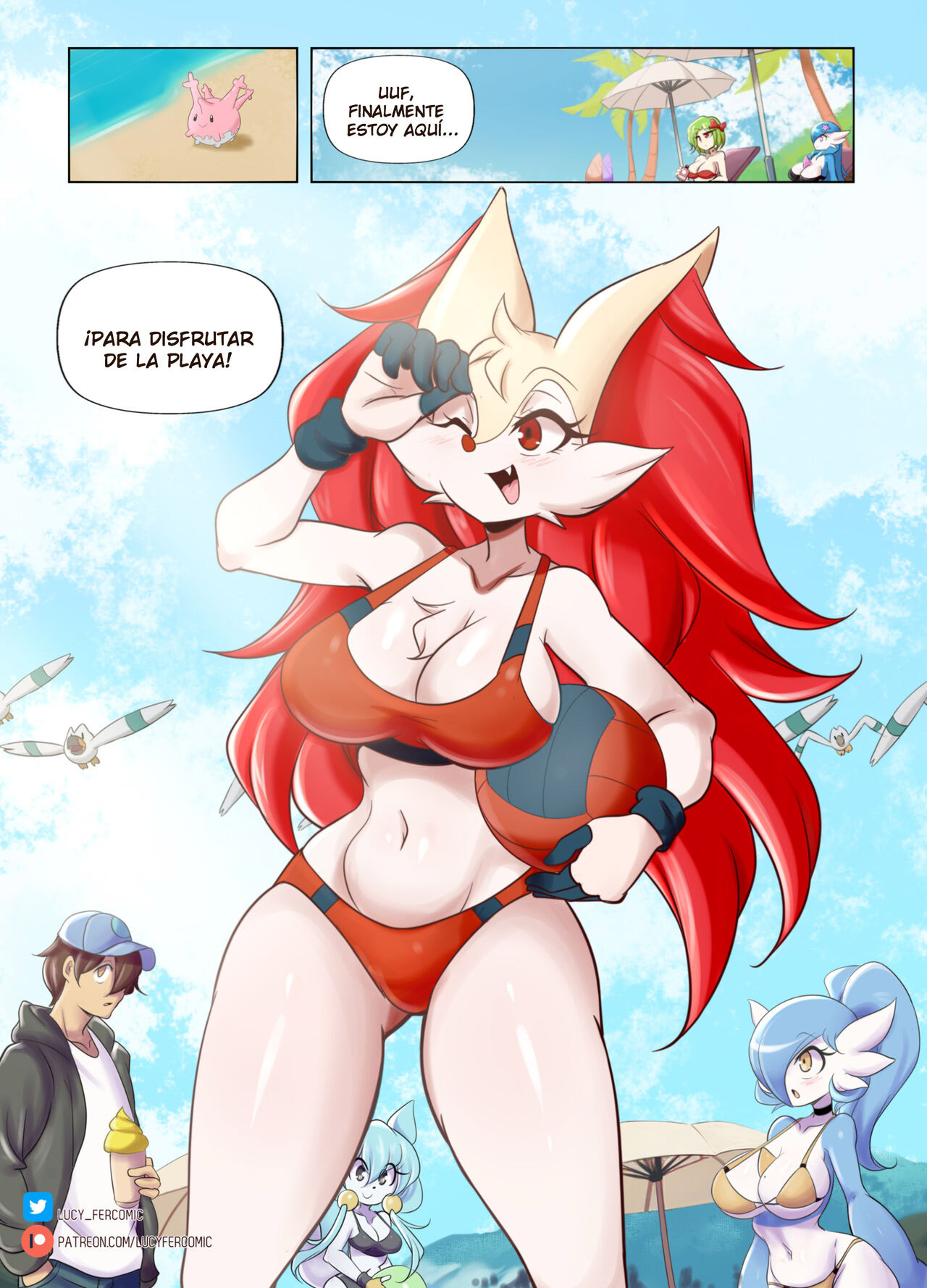 [Lucyfer-comic] BRAY BEACH (Pokemon)