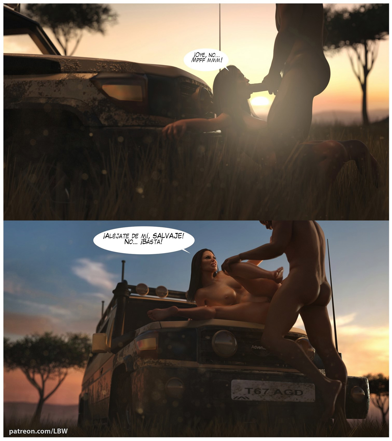 [LBW] The SAFARI ADVENTURE (Comic Porn)