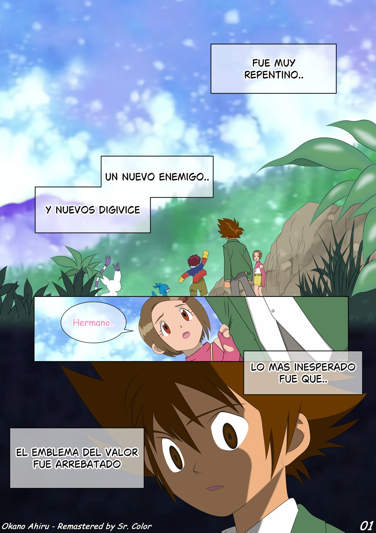 [Okano Ahiru] My FAVORITE — Your BLUE (Digimon)