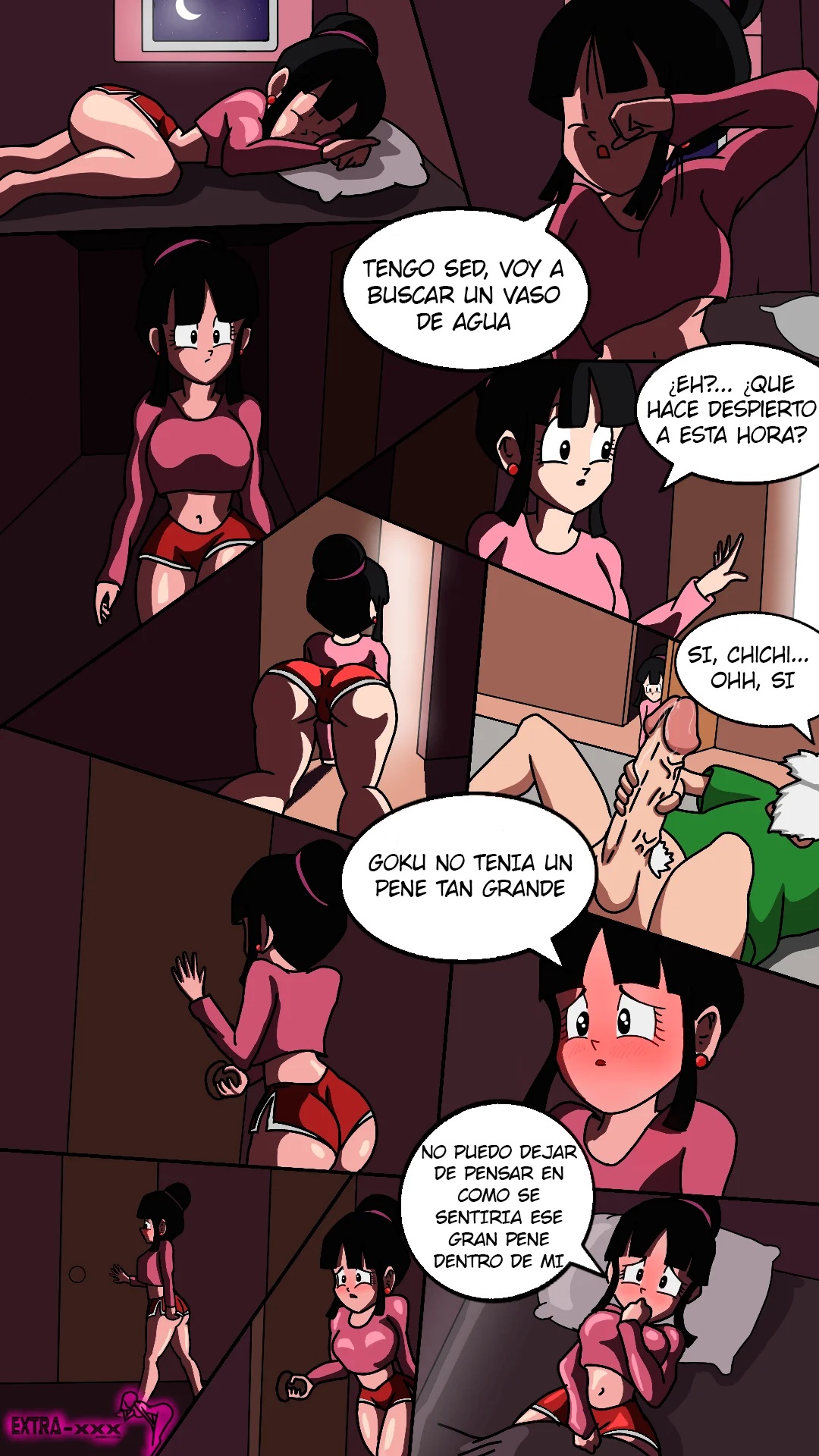 [Extranimacion] CHICHI x ROSHI (Dragon Ball Z)