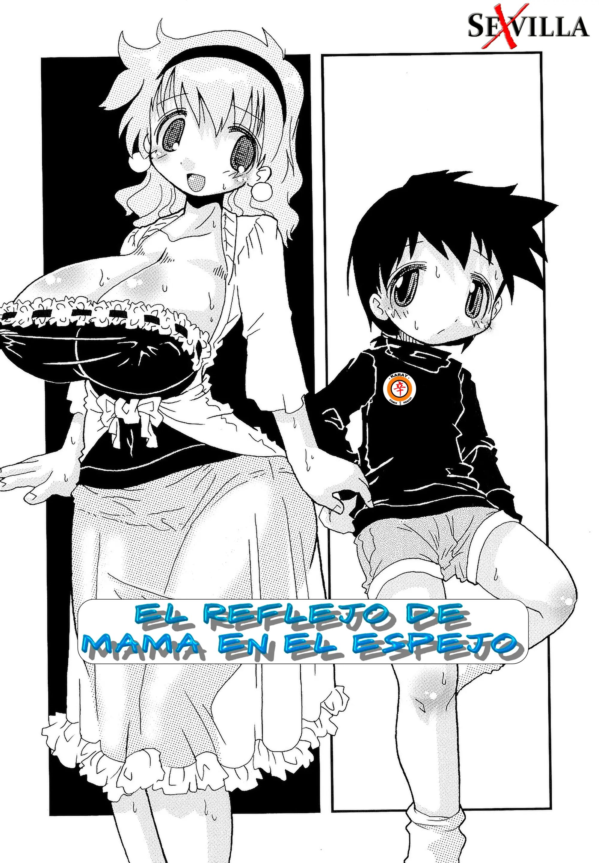 [Hoshino Darts] EL REFLEJO DE MAMÁ EN EL ESPEJO (Mama Milk Bokujou)