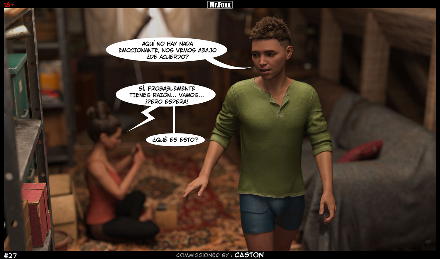 [Mr.Foxx] The DISCOVERY (Comic Porn)