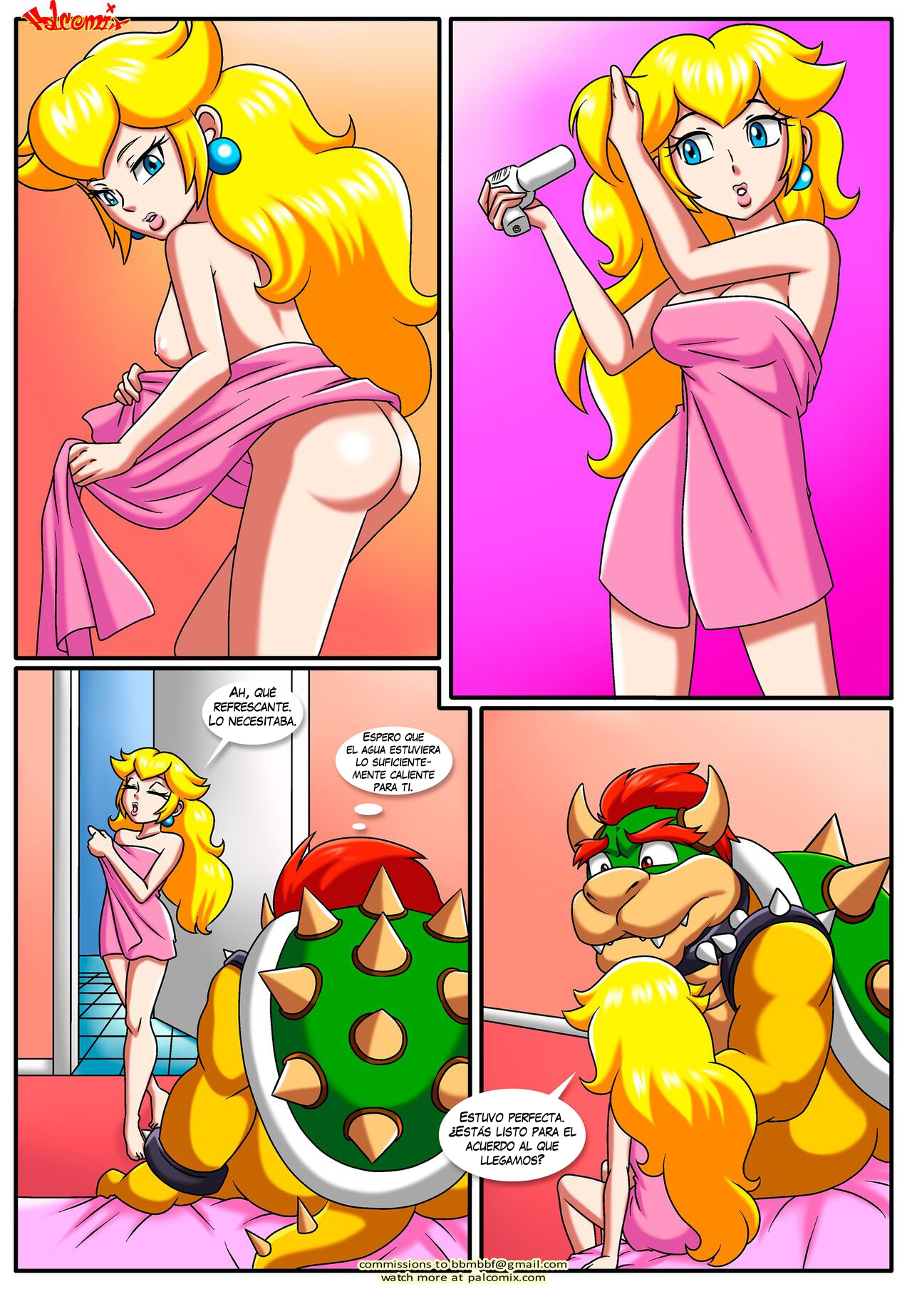 [PalComix] The Mushroom Kingdom Secret (Mario Bros)