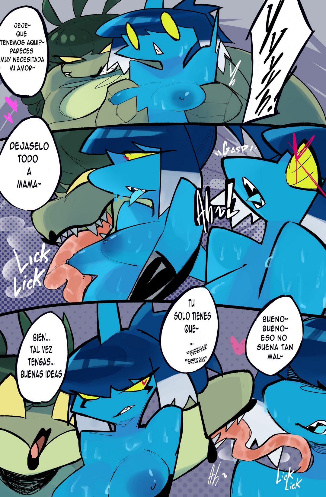 [MrDark] Unas Cariñosas Vecinas Chaquetreables 2 (Comic Porn)