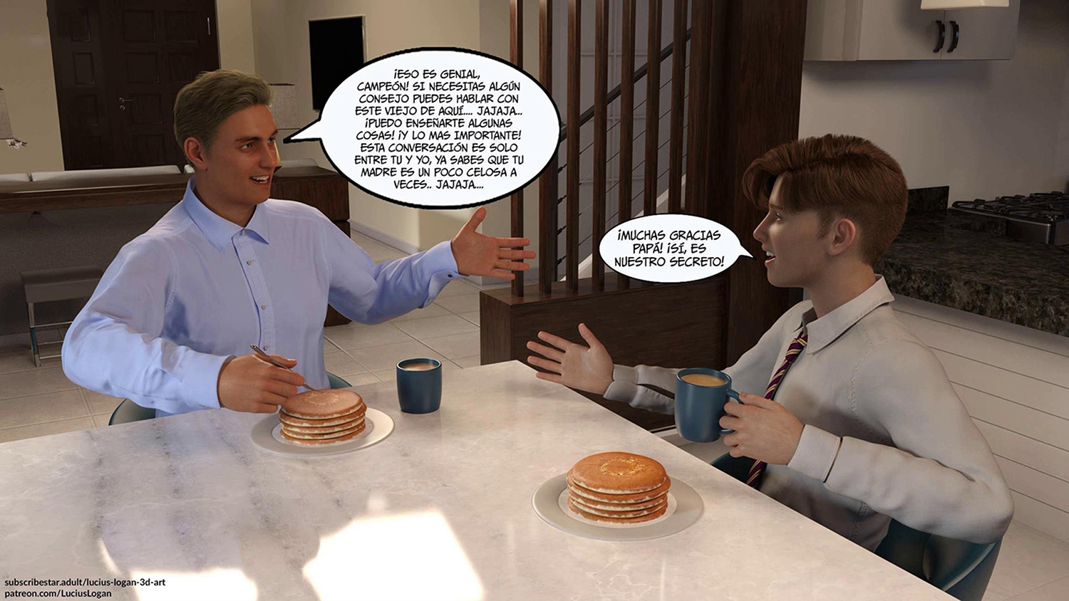 [Lucius Logan] Homework 3 (Comic Porn)