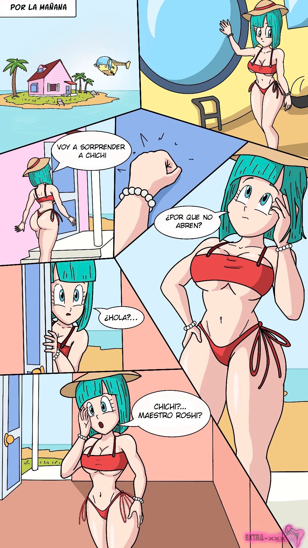 [Extranimacion] CHICHI x ROSHI (Dragon Ball Z)