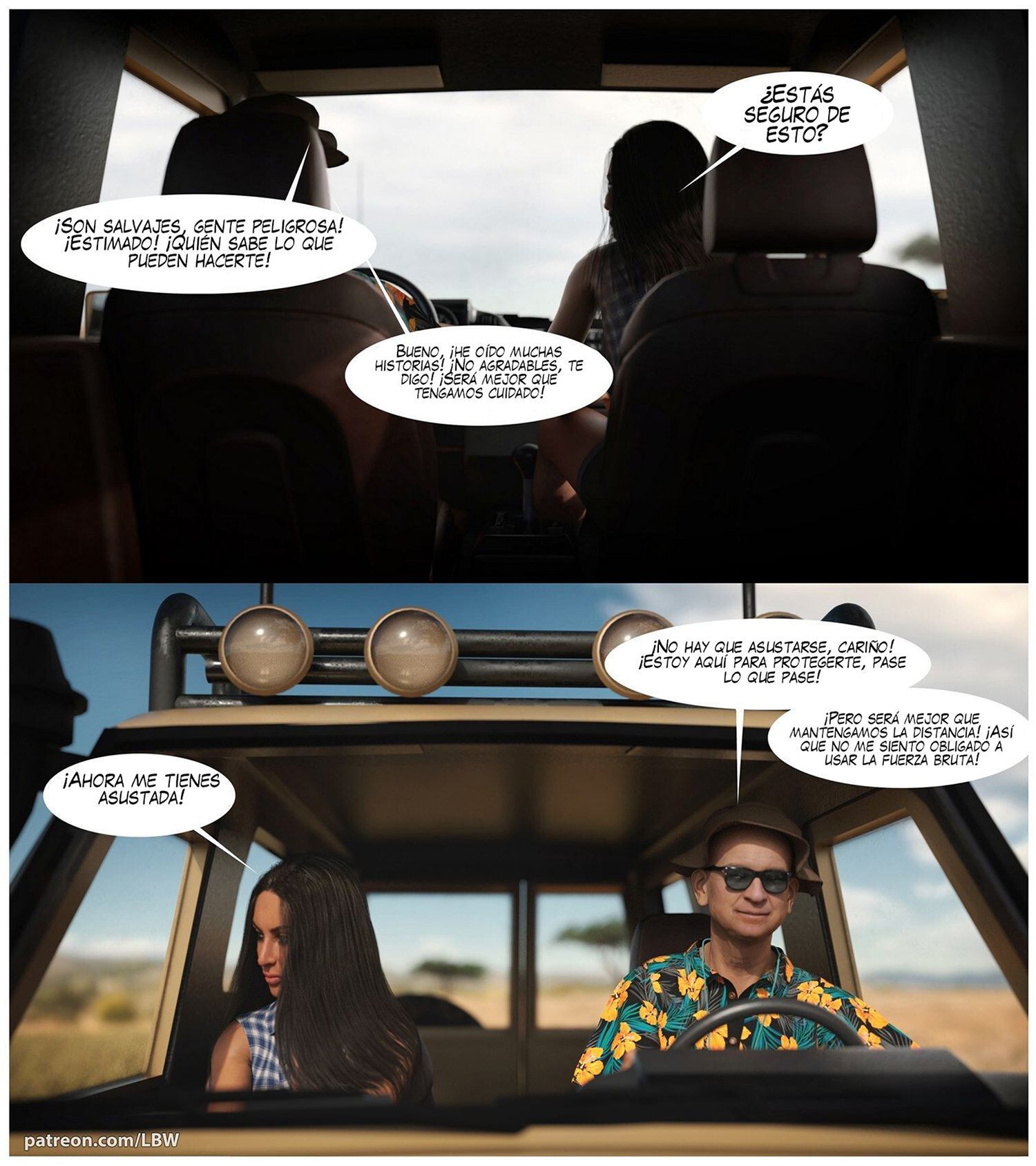 [LBW] The SAFARI ADVENTURE (Comic Porn)