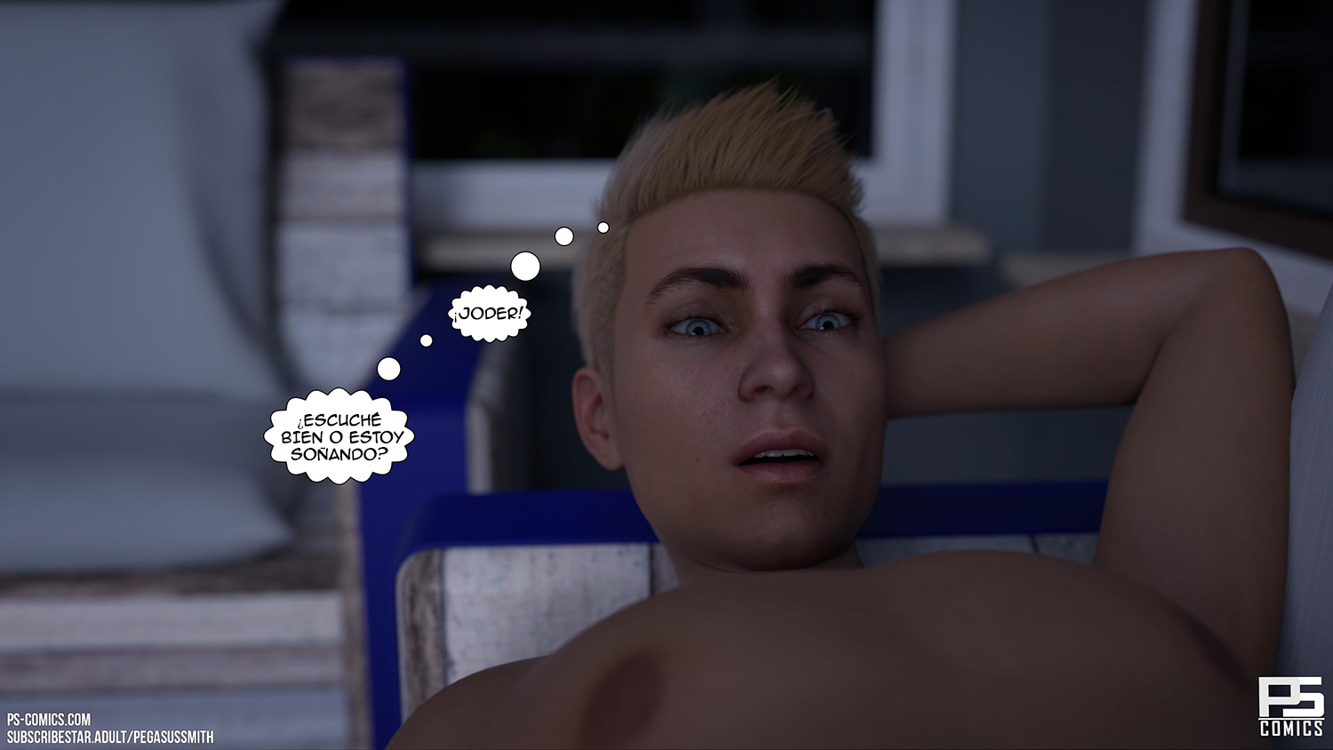[Pegasus Smith] AU NATUREL — Nudist Resort parte 20 (Comic Porn)