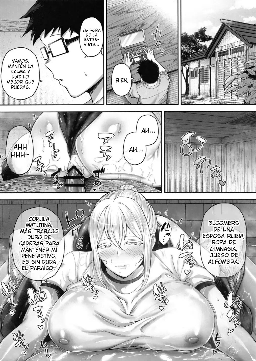 [G.G.BLUE (Gagarin Kichi)] Mi Esposa Tetona Se Está Follando A Mi Tío A Mis Espaldas 2 (Doujins Hentai)