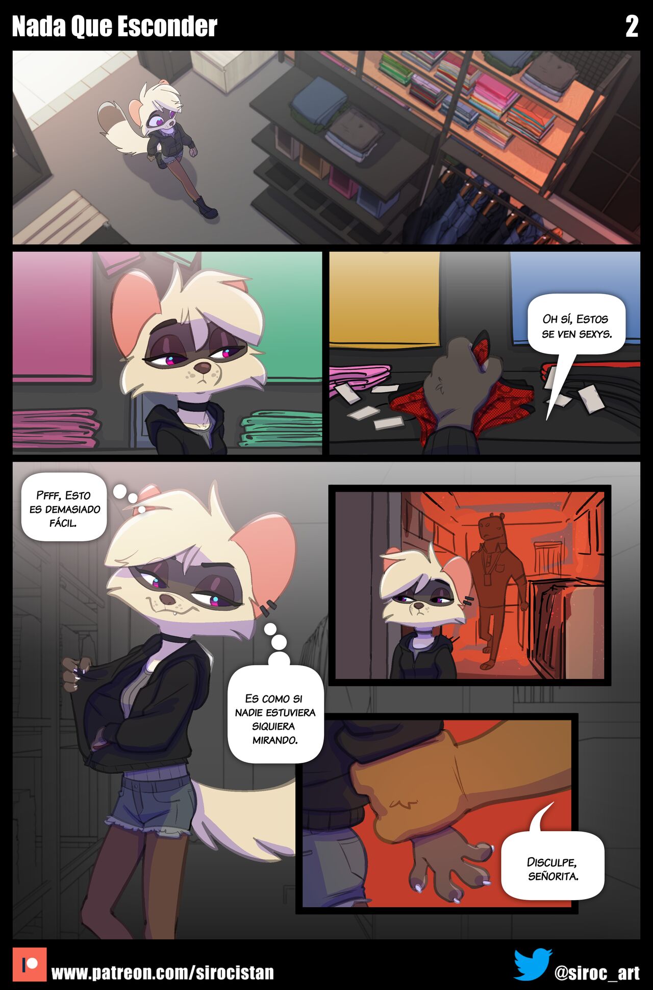 [Siroc] NOTHING the Hide (Comic Porn)