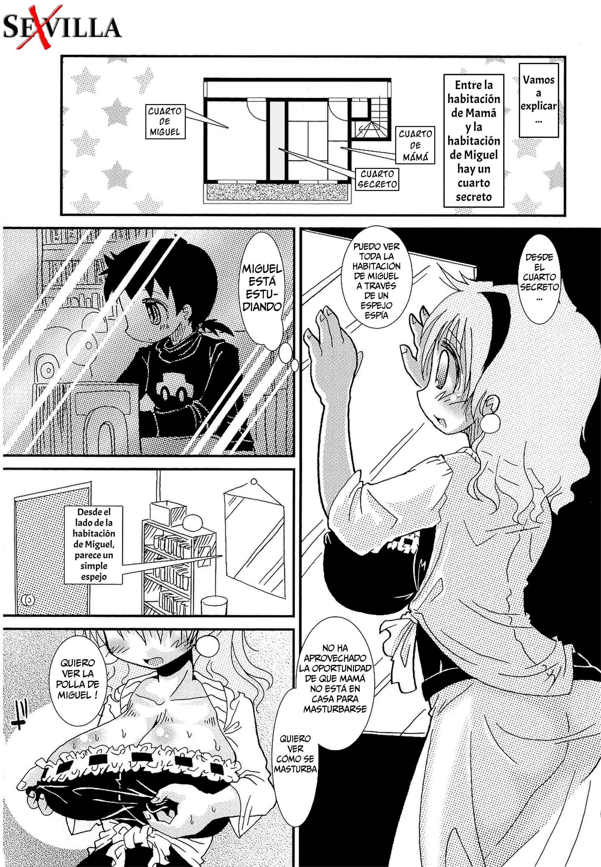 [Hoshino Darts] EL REFLEJO DE MAMÁ EN EL ESPEJO (Mama Milk Bokujou)