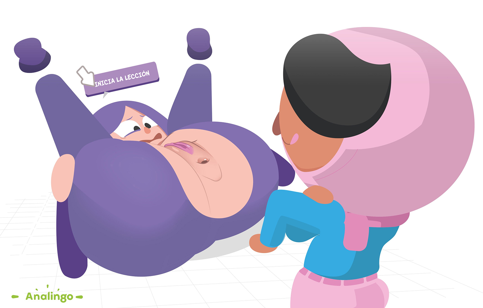 [Gosgoz] DUOLINGO (Comic Porn)