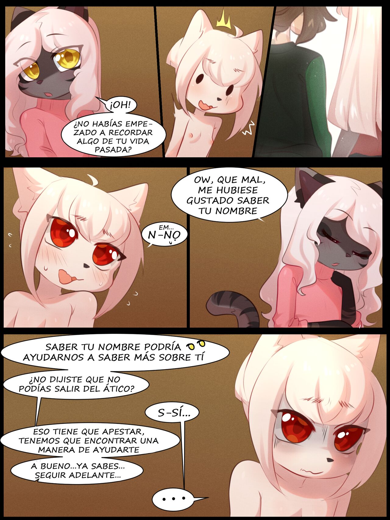 [ClaraLaine] The GHOST in my ATTIC parte 3 (Comic Porn)