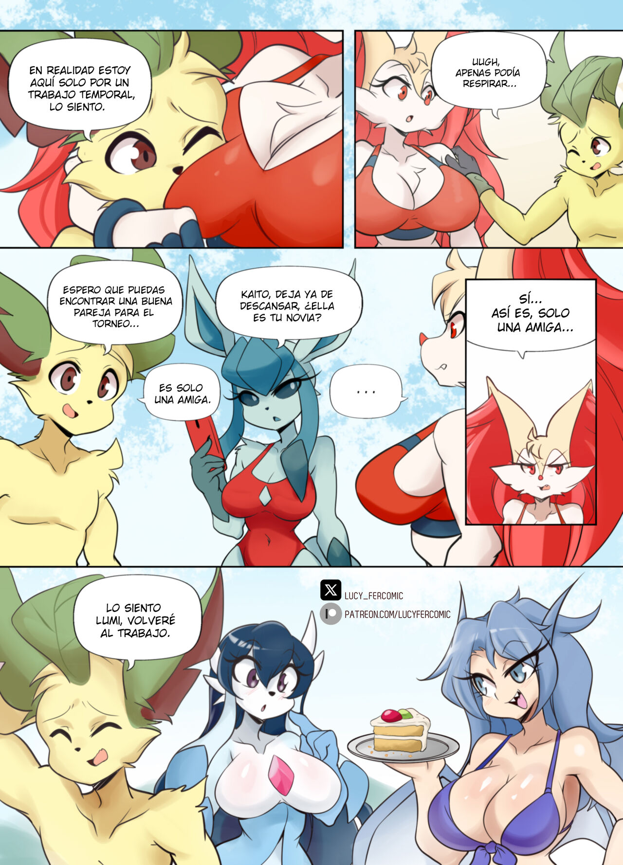 [Lucyfer-comic] BRAY BEACH (Pokemon)