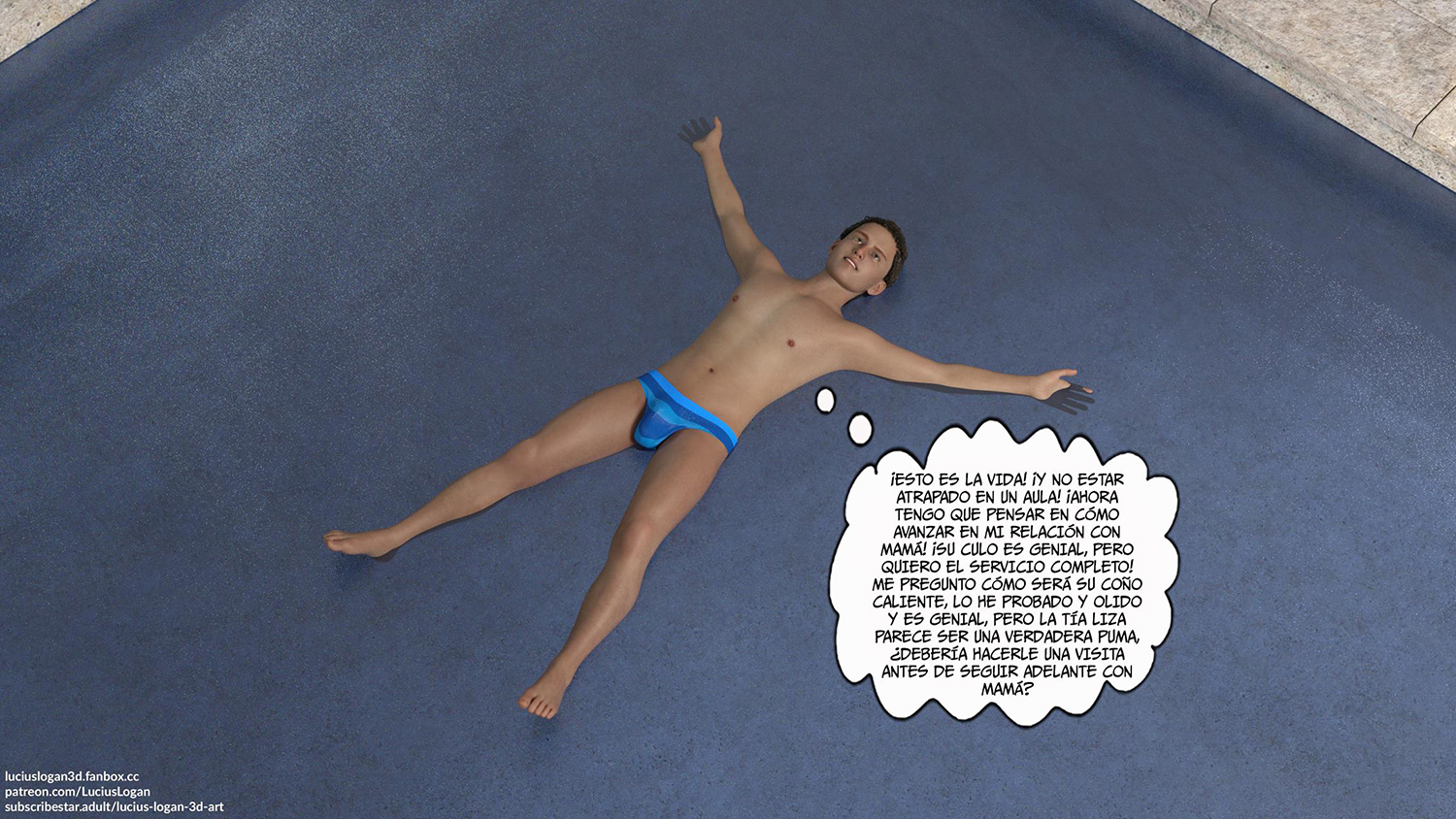 [Lucius Logan] Homework 3 (Comic Porn)