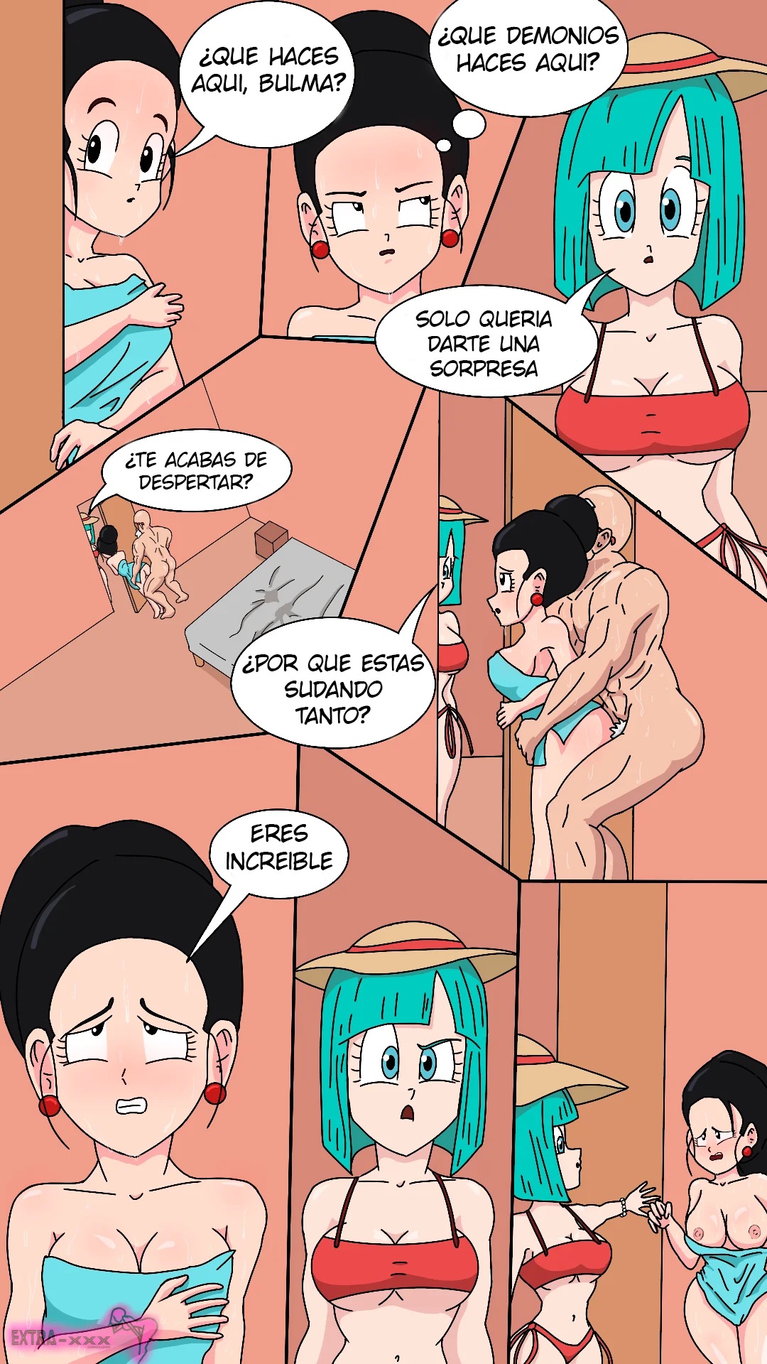 [Extranimacion] CHICHI x ROSHI (Dragon Ball Z)