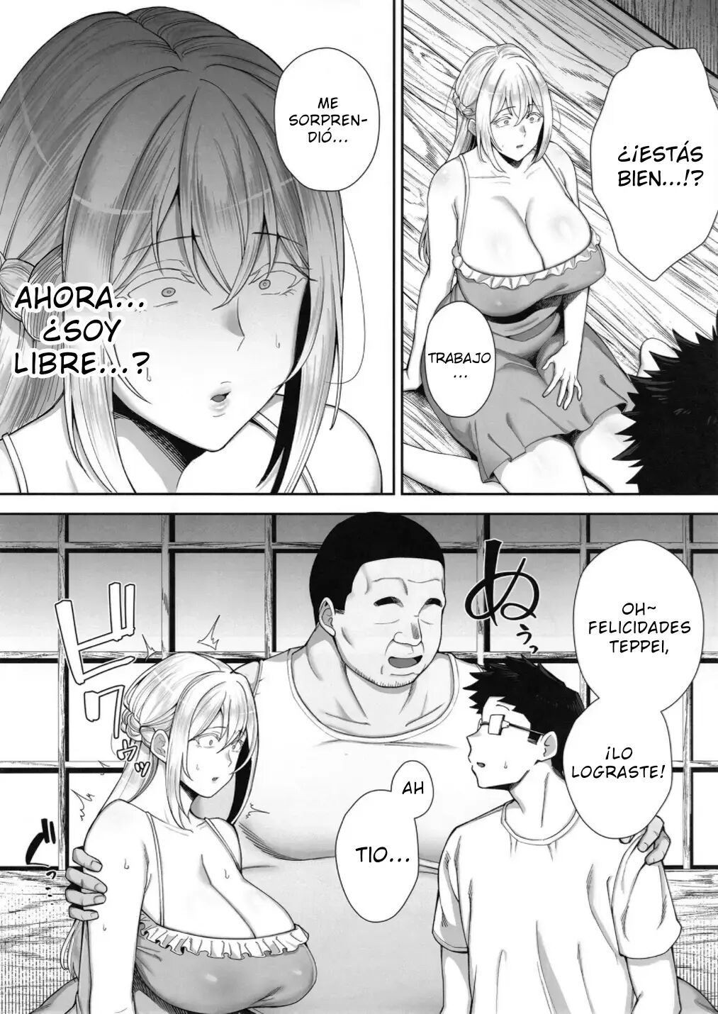 [G.G.BLUE (Gagarin Kichi)] Mi Esposa Tetona Se Está Follando A Mi Tío A Mis Espaldas 2 (Doujins Hentai)