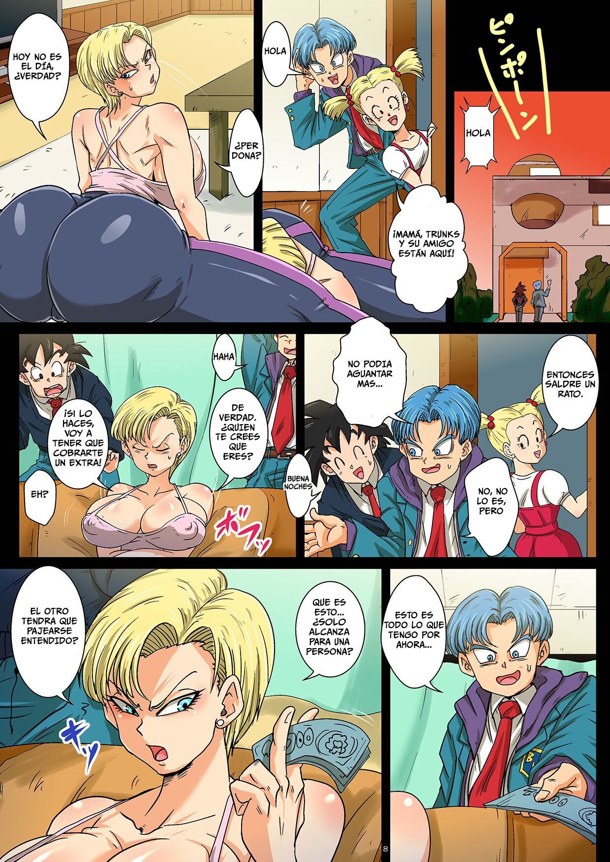 [Rikka Kai] HOUKAGO WA 18 gou san chi de SEX Zanmai (Dragon Ball Z)