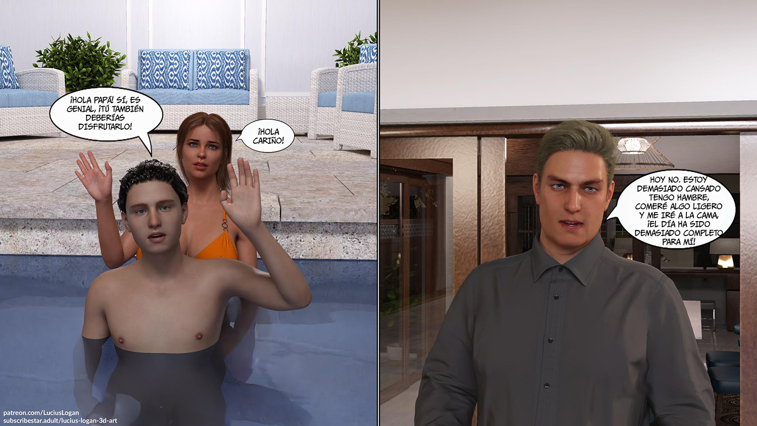 [Lucius Logan] Homework 3 (Comic Porn)