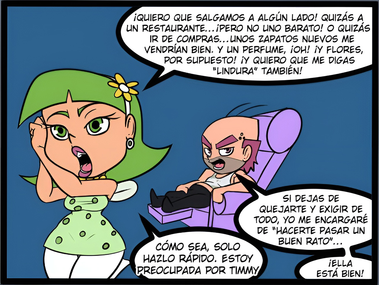 [Dyriuck Kaos] MONEY for COMICS (Padrinos Mágicos)