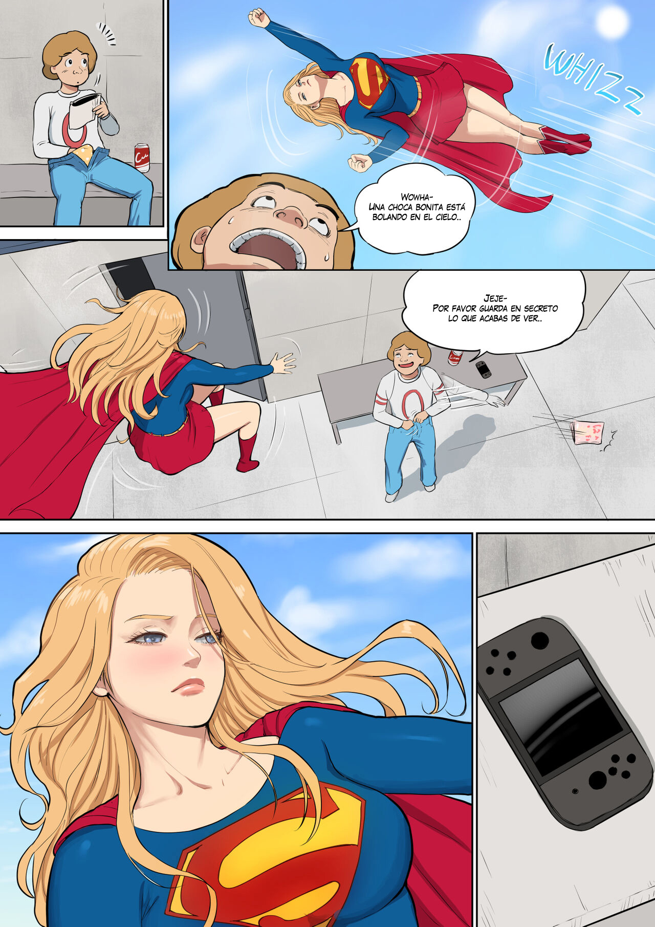 [Mezzo] SUPERGIRL and SPIDERWOMAN (Comic Porn)