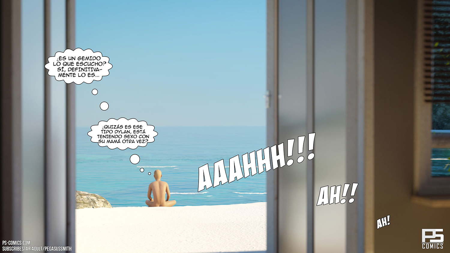 [Pegasus Smith] AU NATUREL — Nudist Resort parte 20 (Comic Porn)