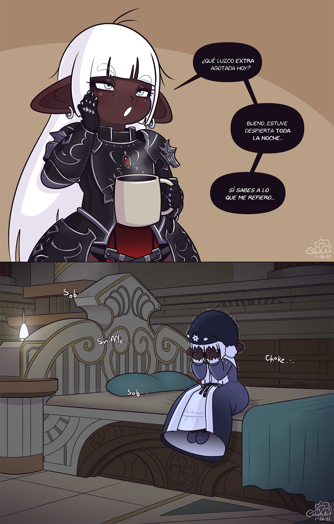 [Cobatsart] Mary Muffin — Drk CHOCOLATE Cake (Comic Porn)