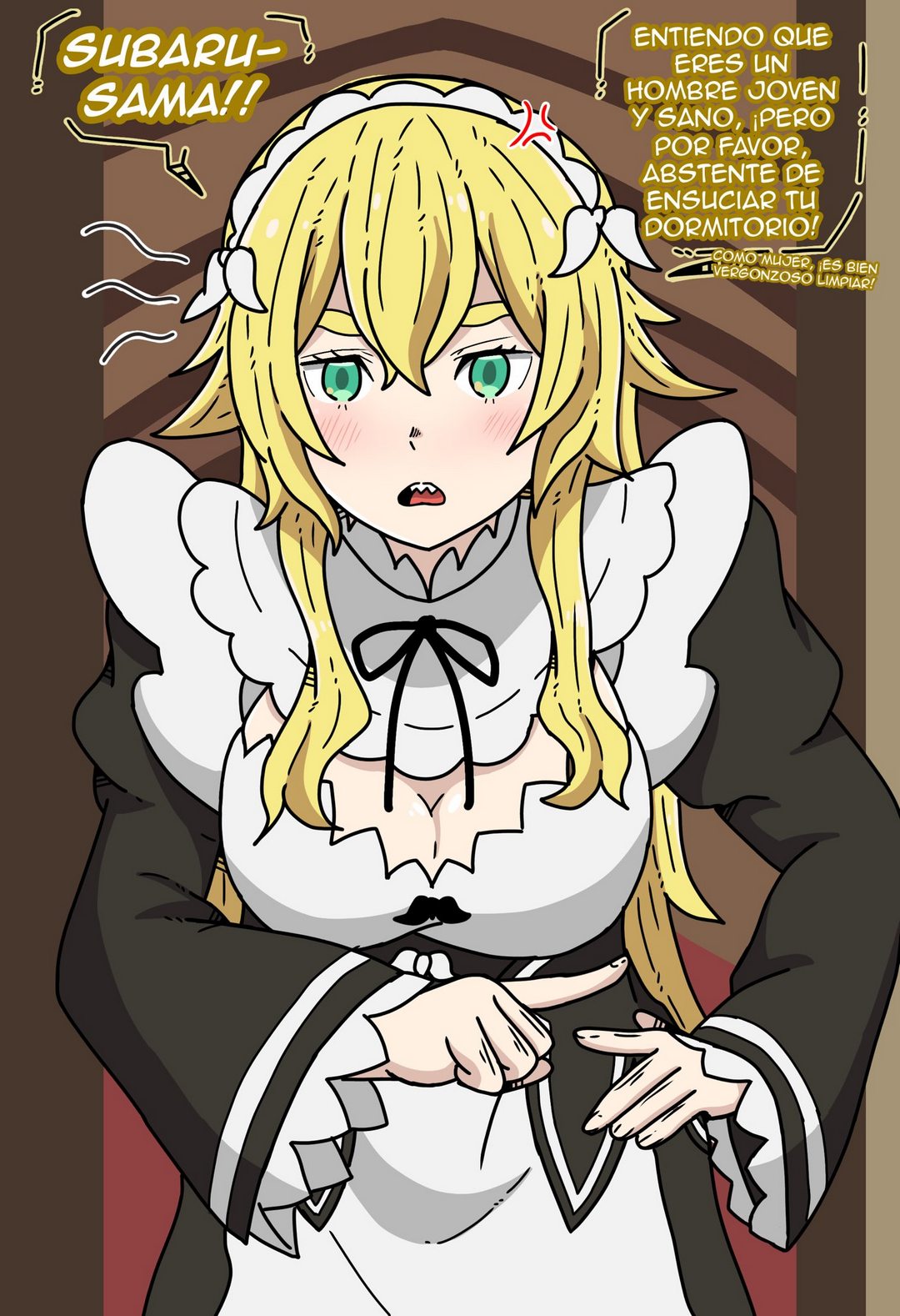 [ApoelaYoshi7] A Strange Request for Frederica! (Comic Porn)